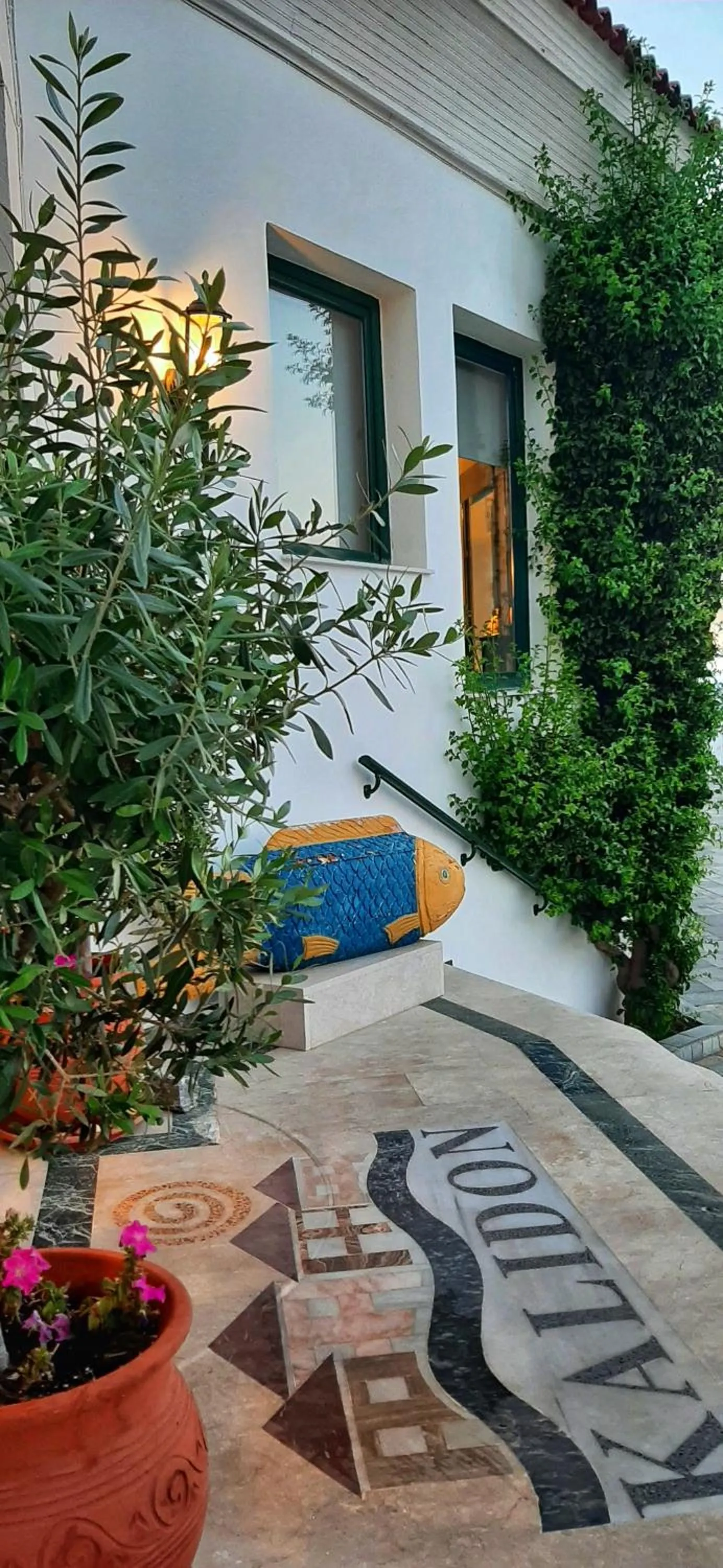 Facade/entrance in Kalidon Panorama Hotel