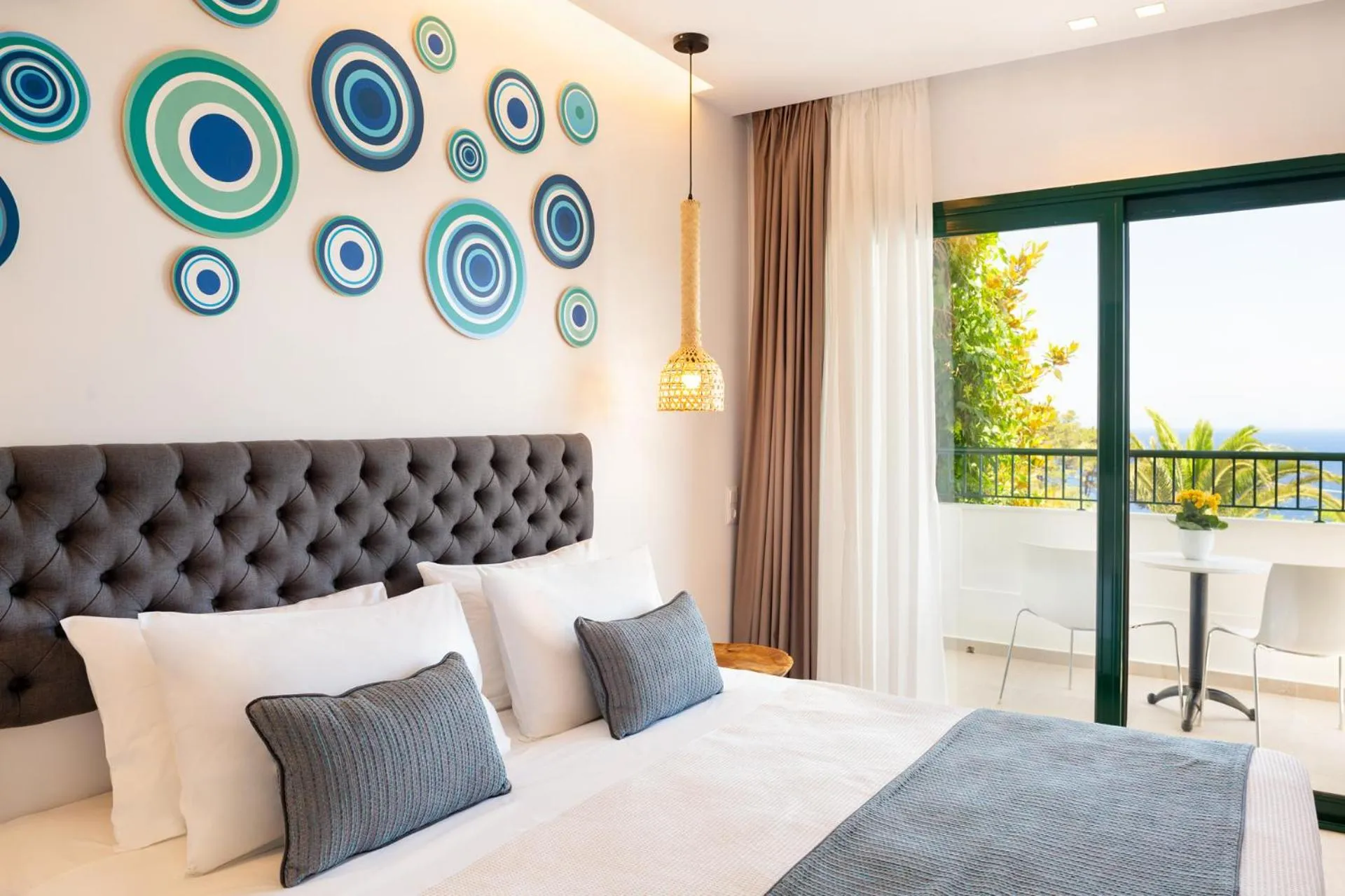 Bedroom, Bed in Kalidon Panorama Hotel