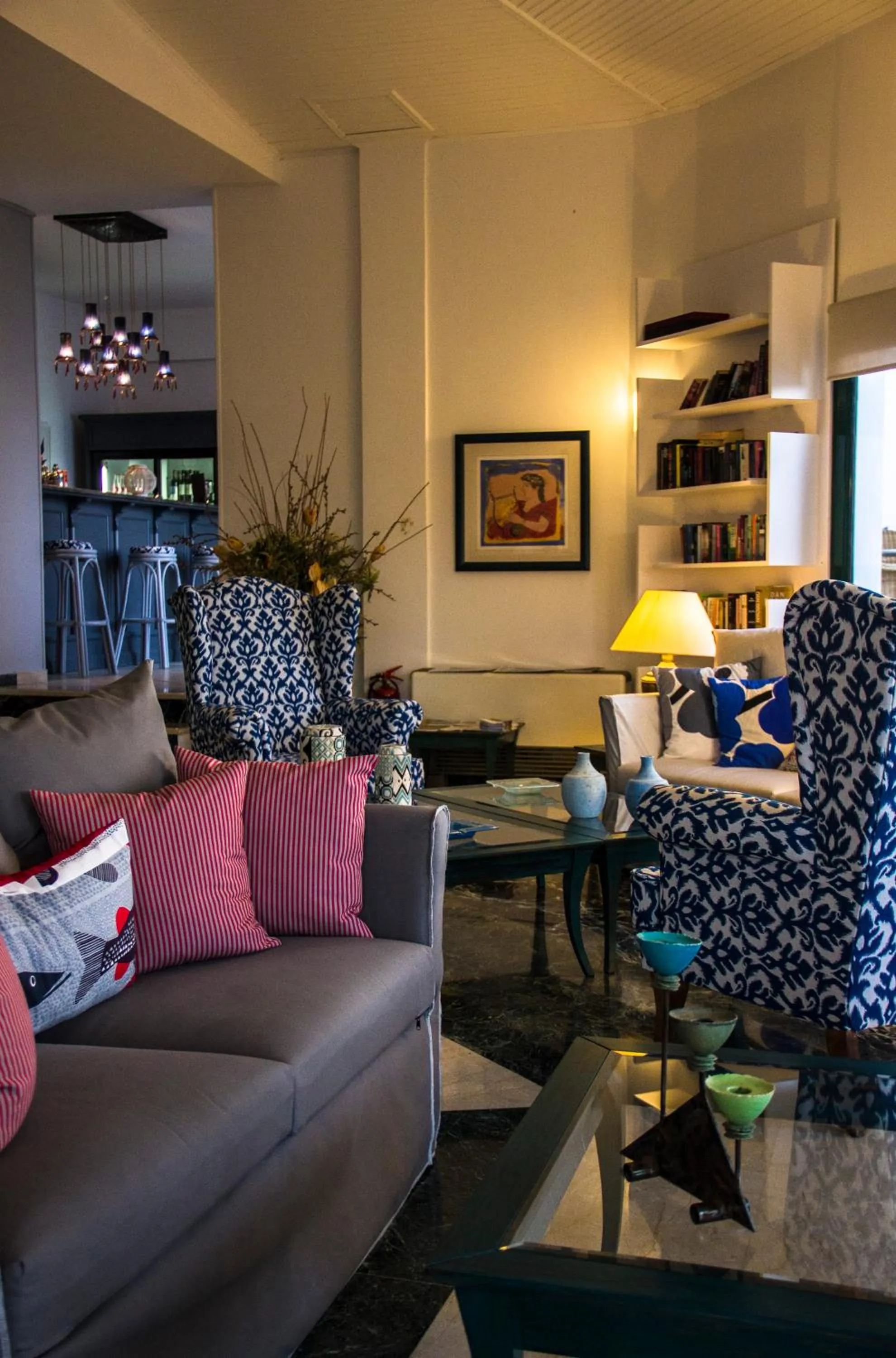 Lounge or bar in Kalidon Panorama Hotel