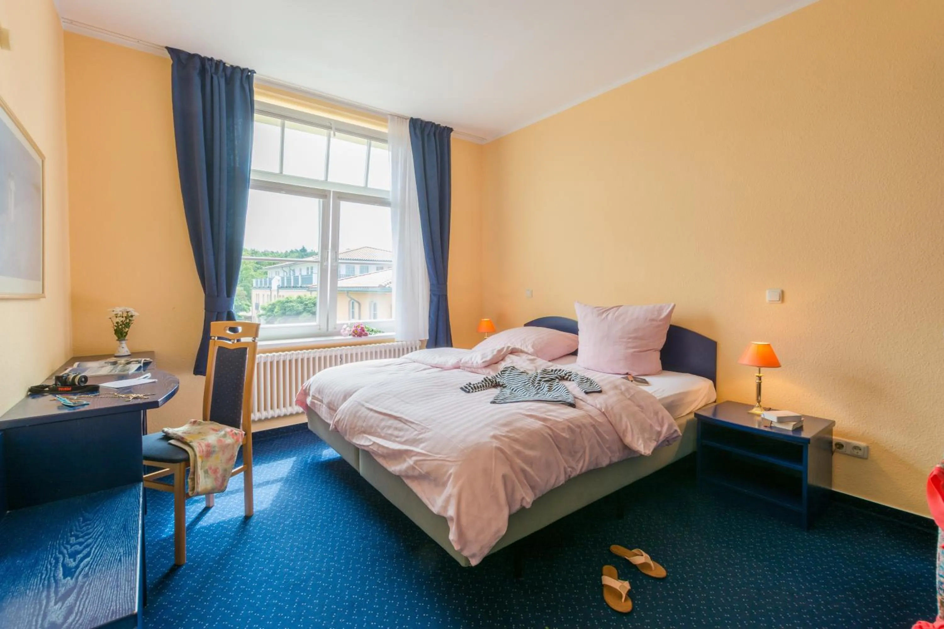 Photo of the whole room, Bed in Appartementhaus Villa Norden