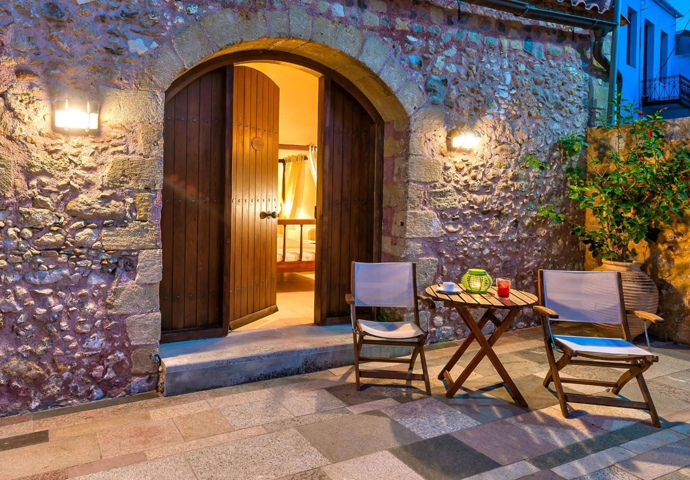 Balcony/Terrace in Spilia Village Hotel & Villas