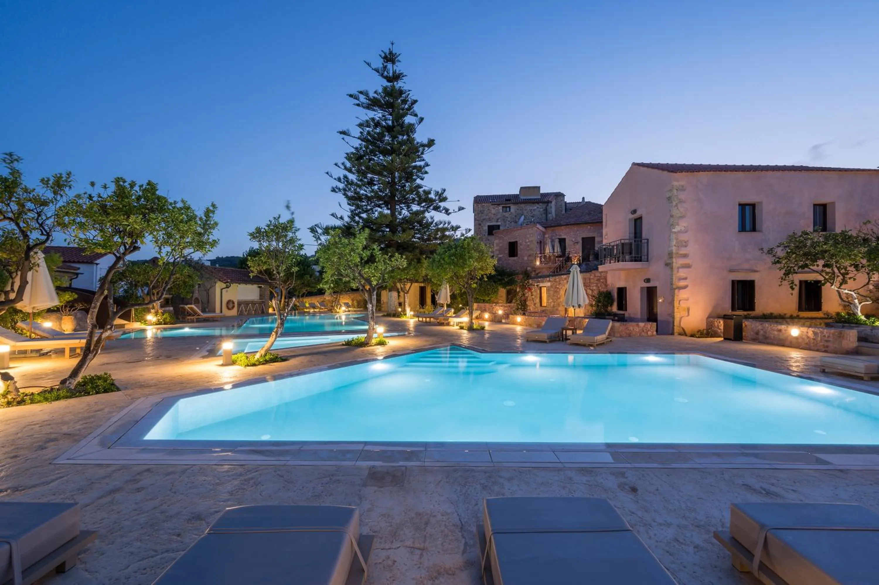 Swimming pool in Spilia Village Hotel & Villas