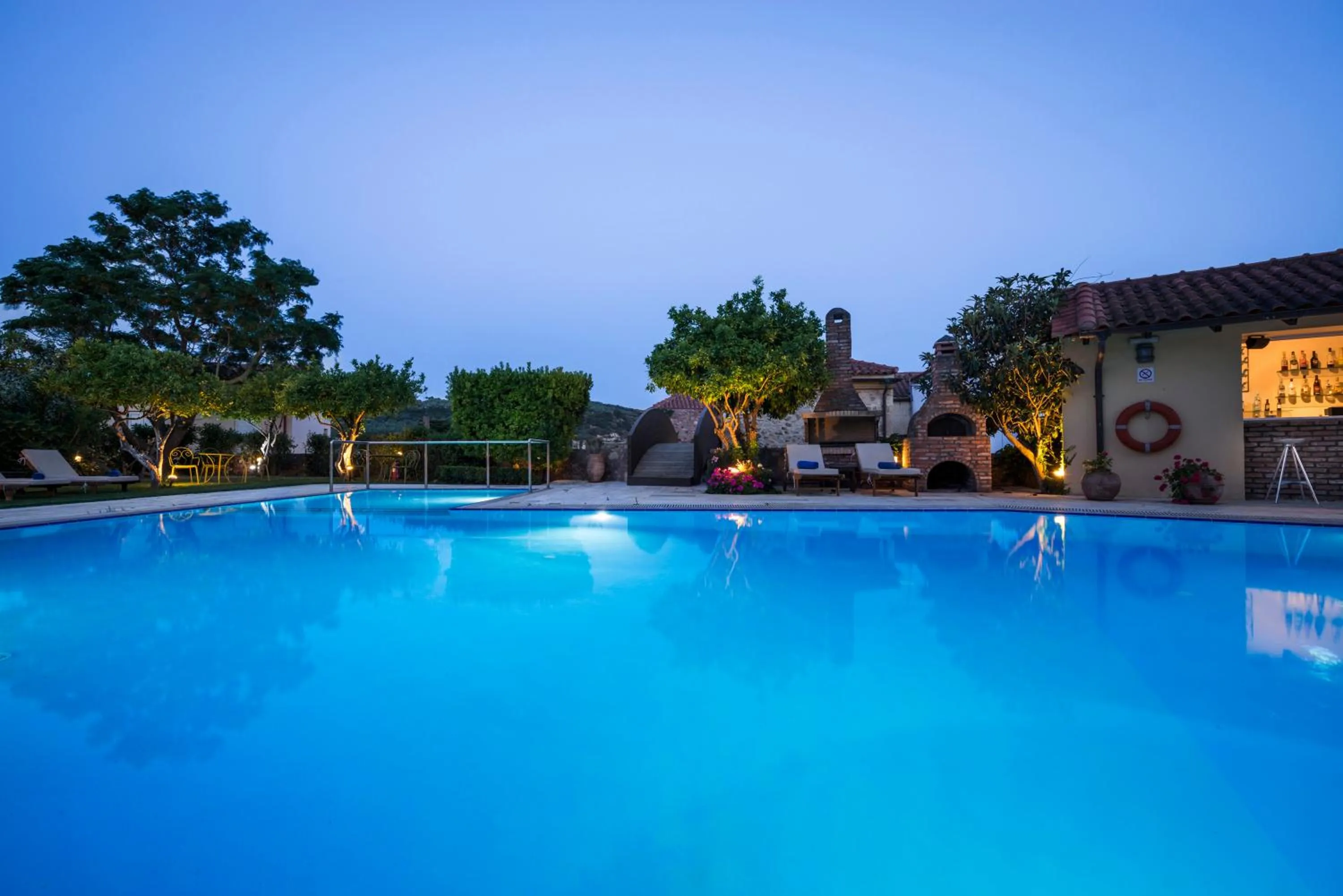 Swimming pool in Spilia Village Hotel & Villas