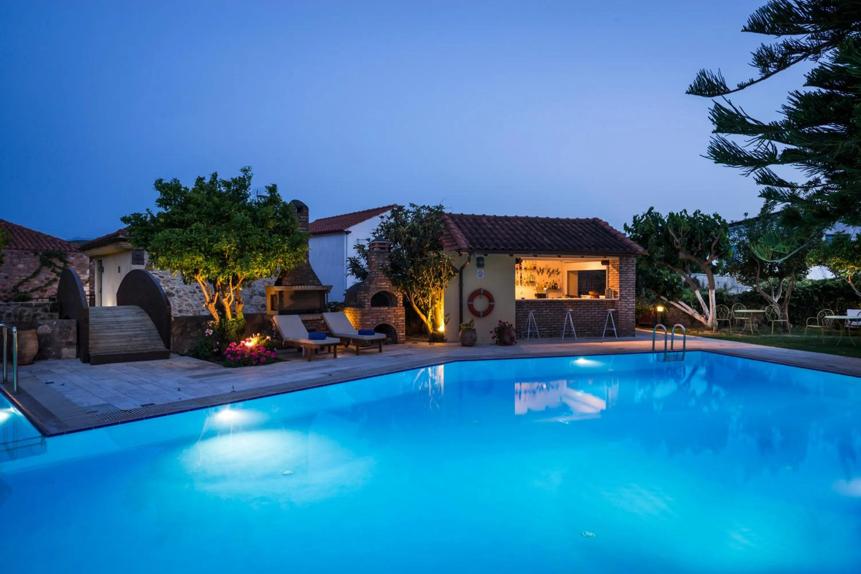 Lounge or bar in Spilia Village Hotel & Villas