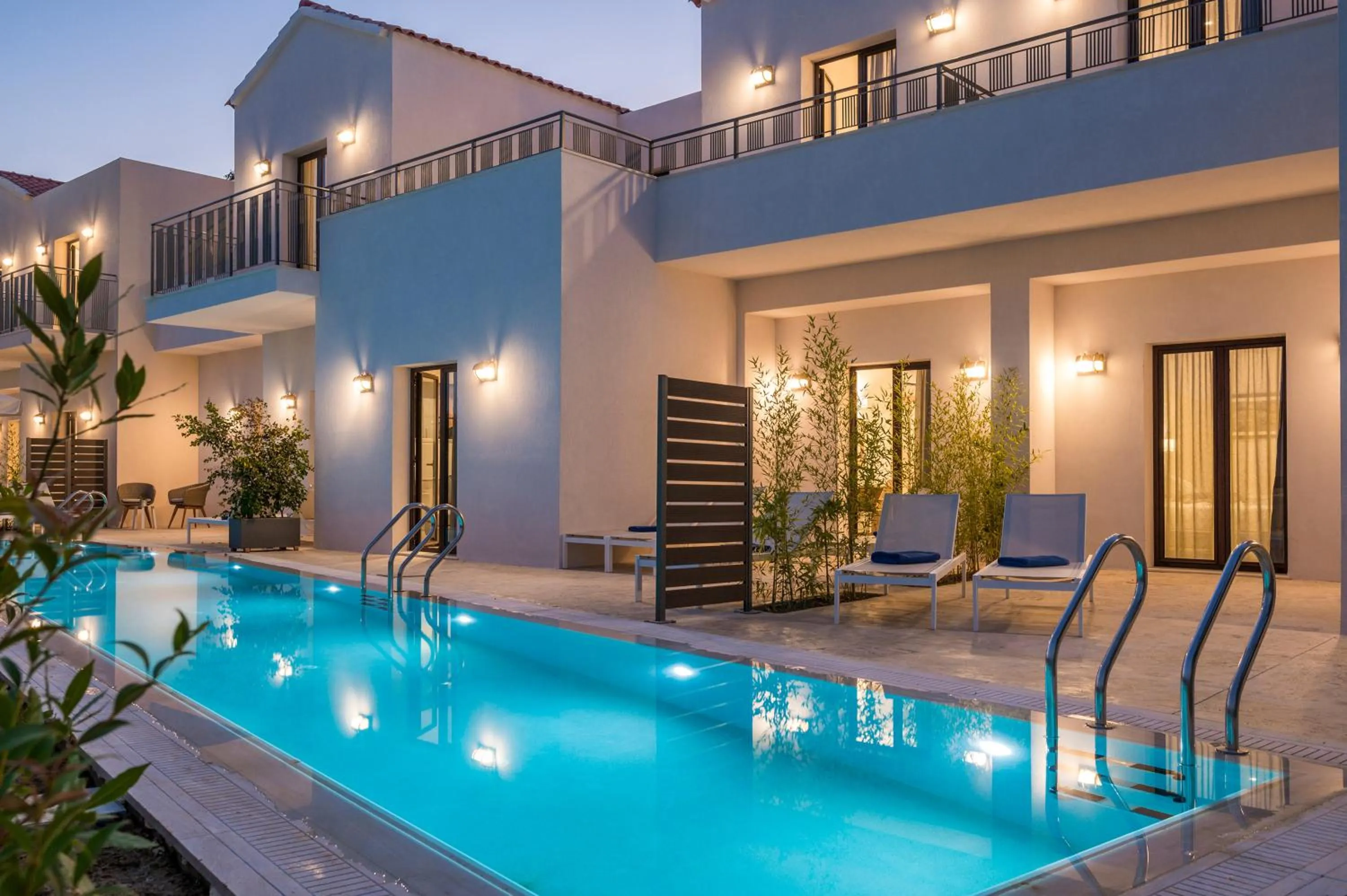 Patio in Spilia Village Hotel & Villas