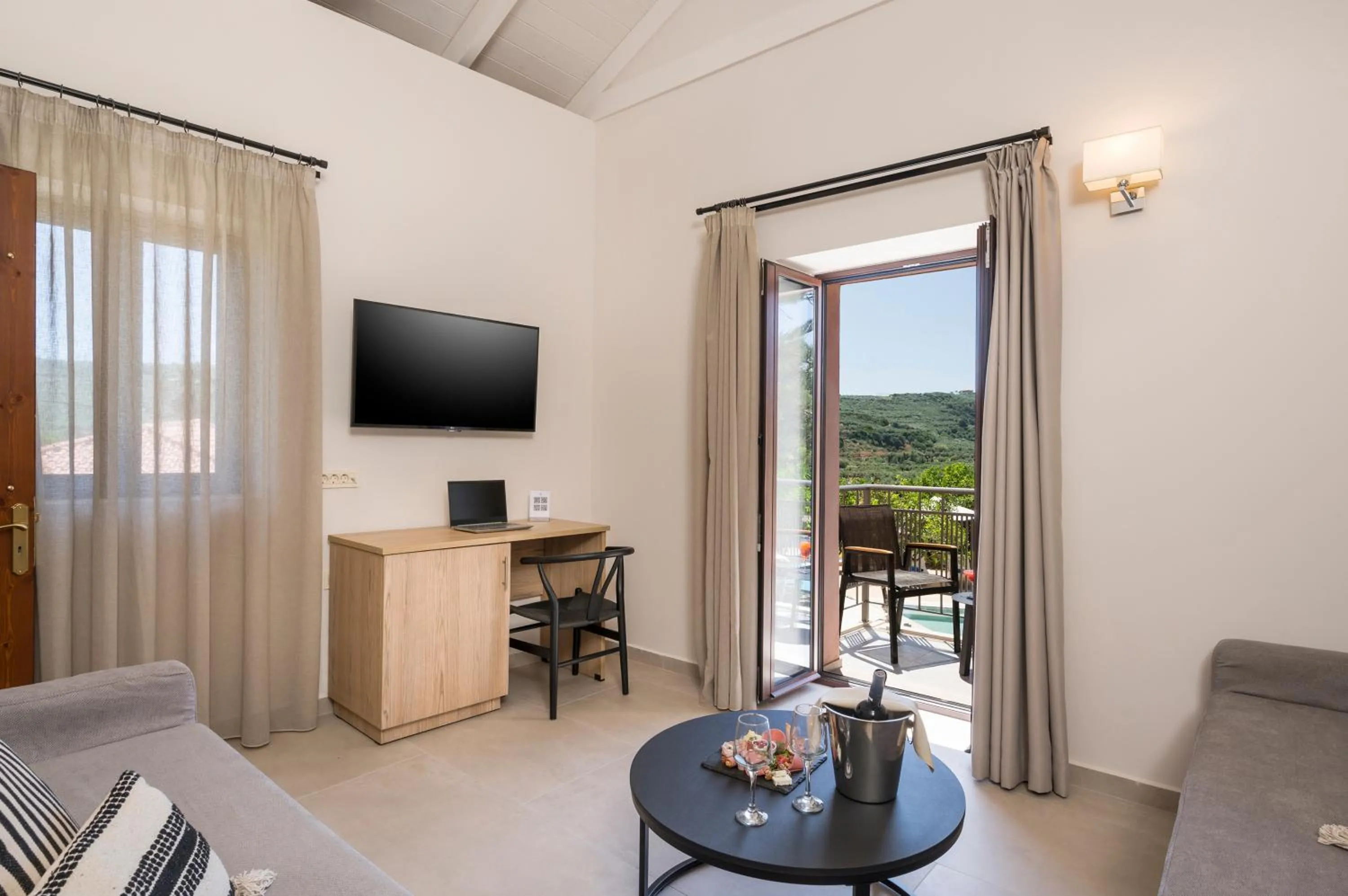 Living room in Spilia Village Hotel & Villas