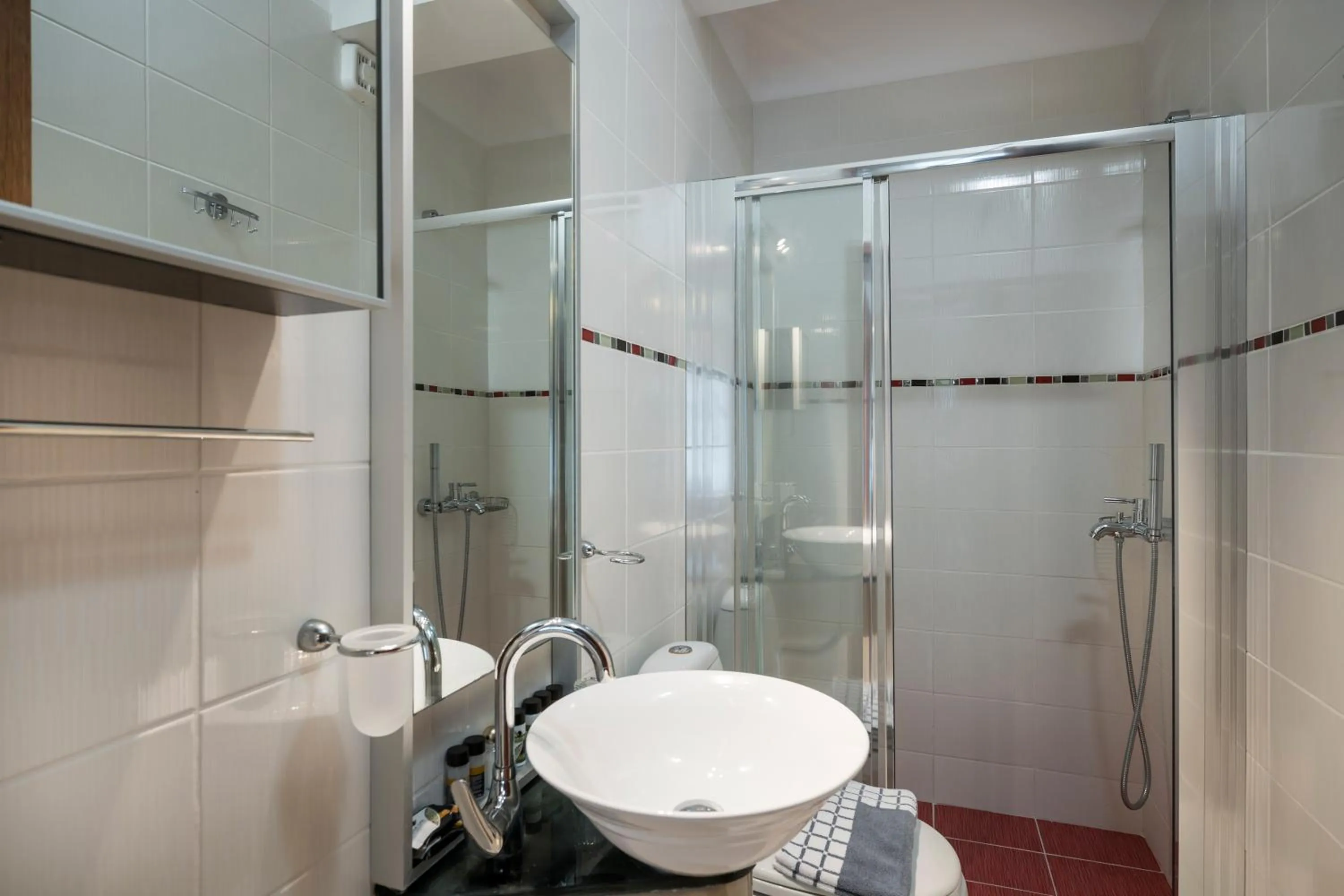 Bathroom in Spilia Village Hotel & Villas