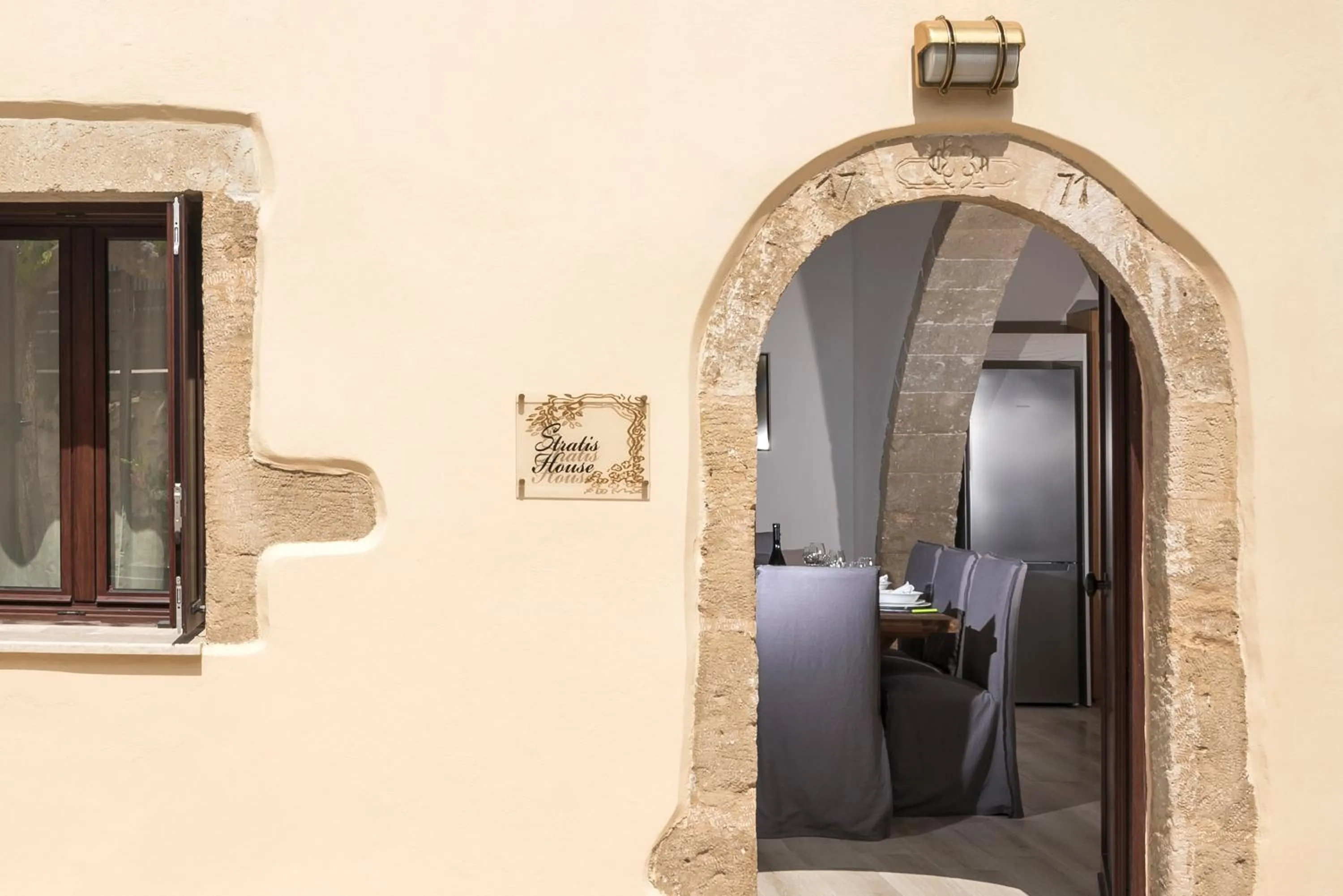 Facade/entrance in Spilia Village Hotel & Villas