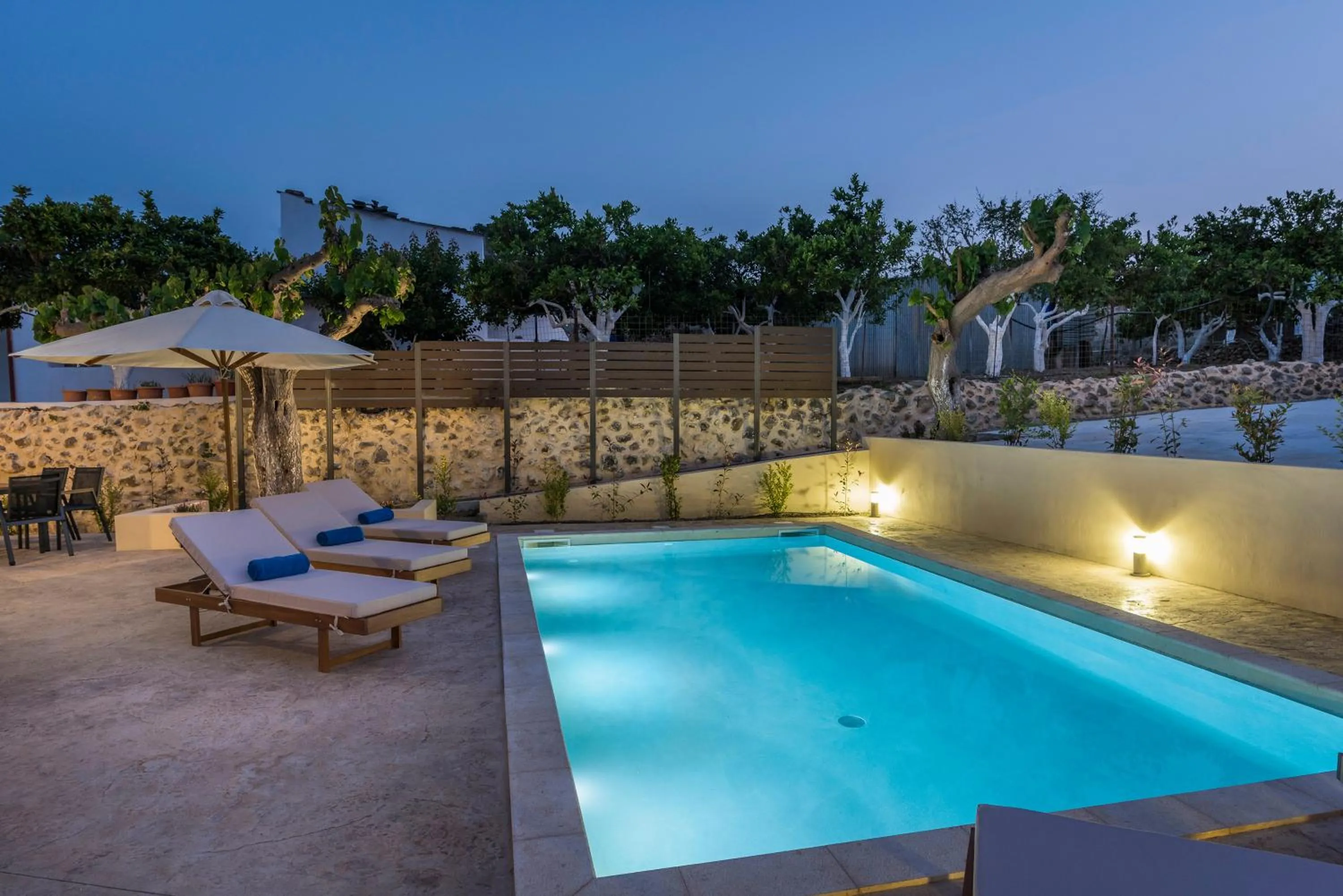 Swimming pool in Spilia Village Hotel & Villas
