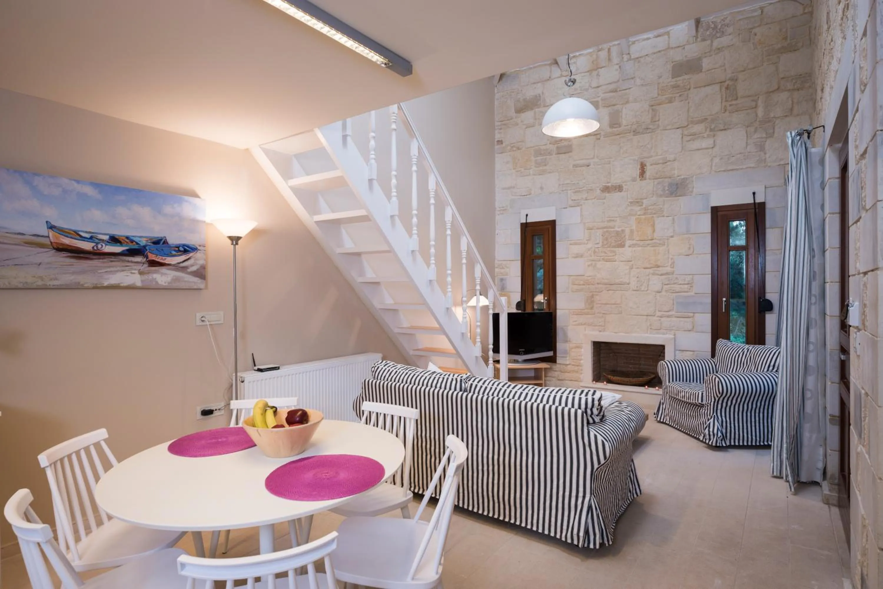 Living room in Spilia Village Hotel & Villas