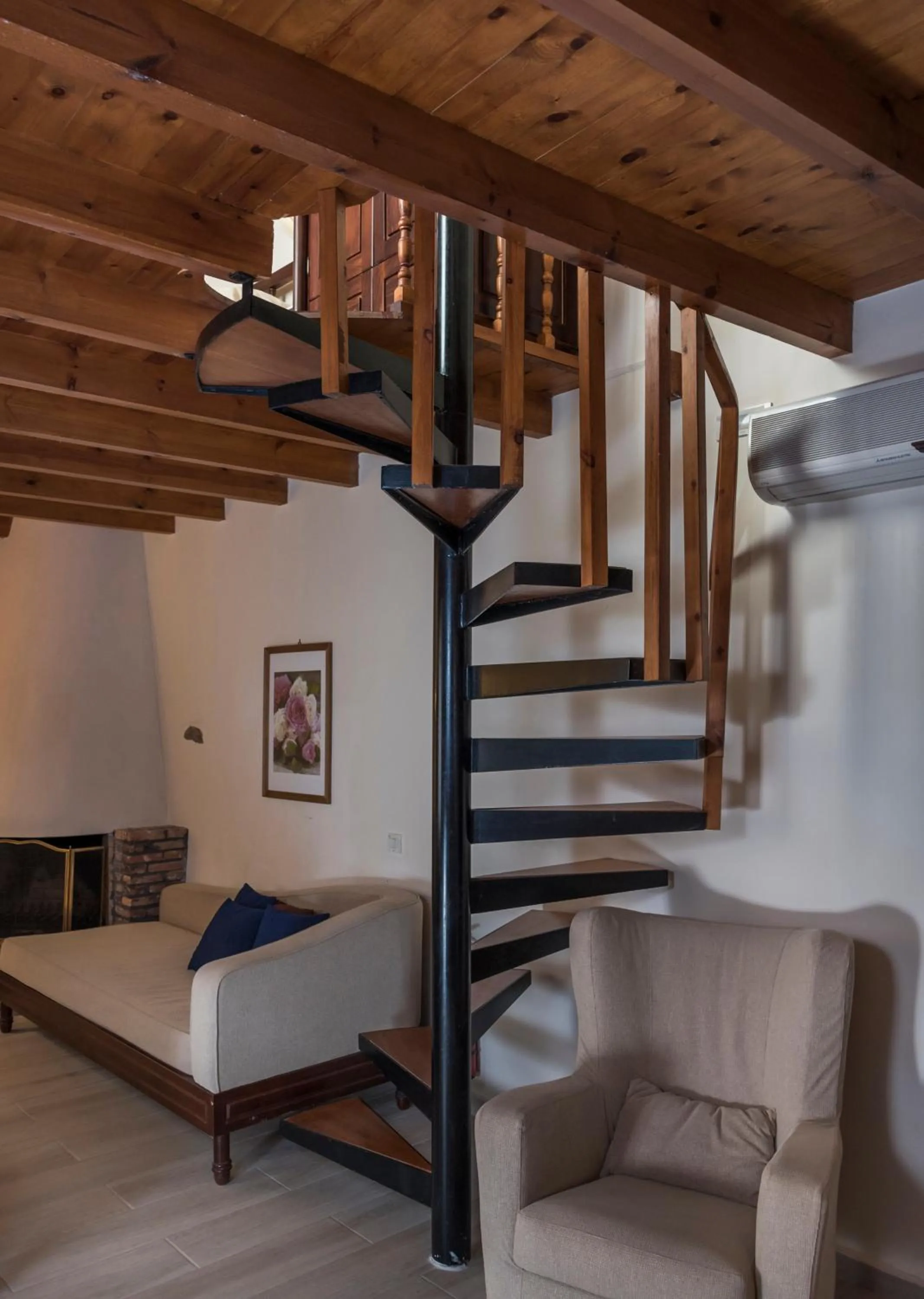 Living room in Spilia Village Hotel & Villas