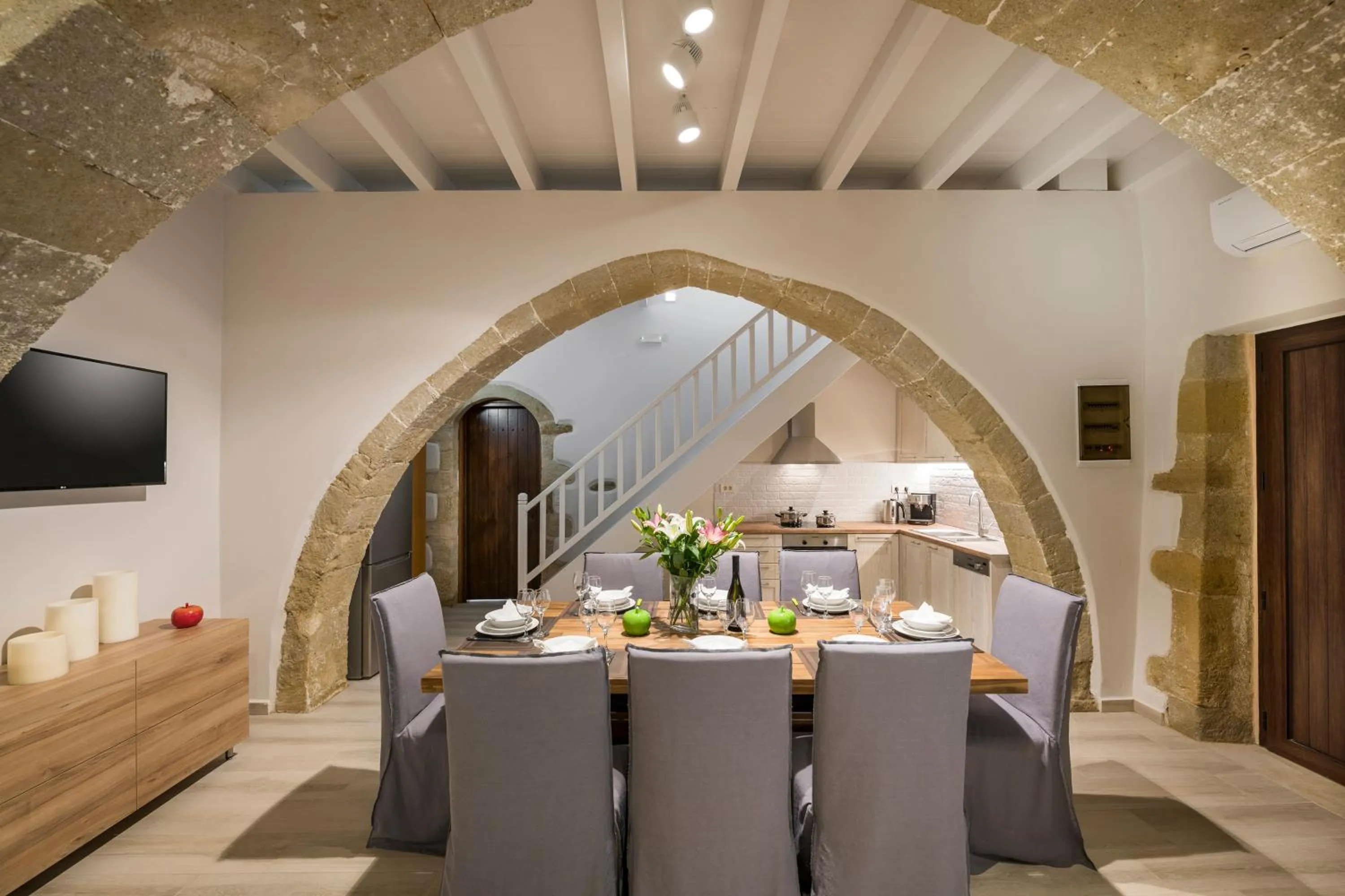Dining area in Spilia Village Hotel & Villas