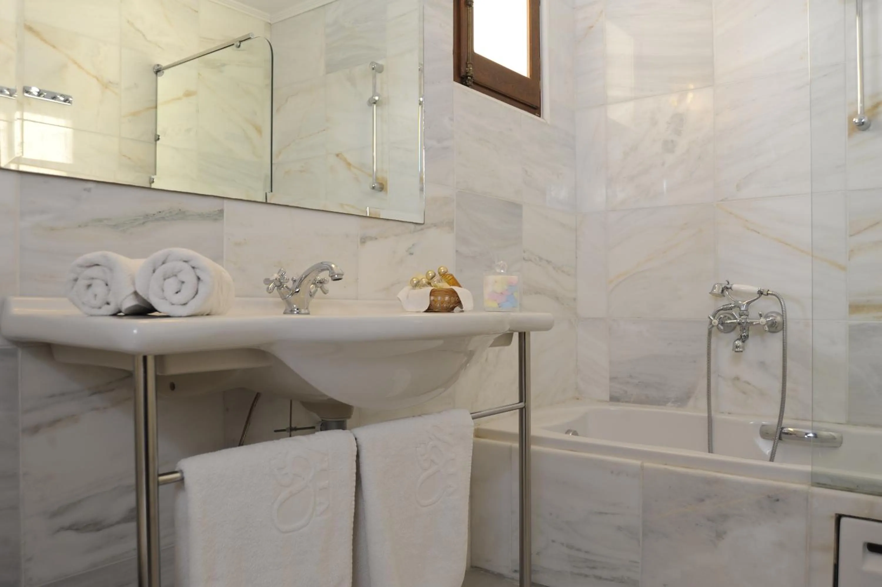 Bathroom in Spilia Village Hotel & Villas