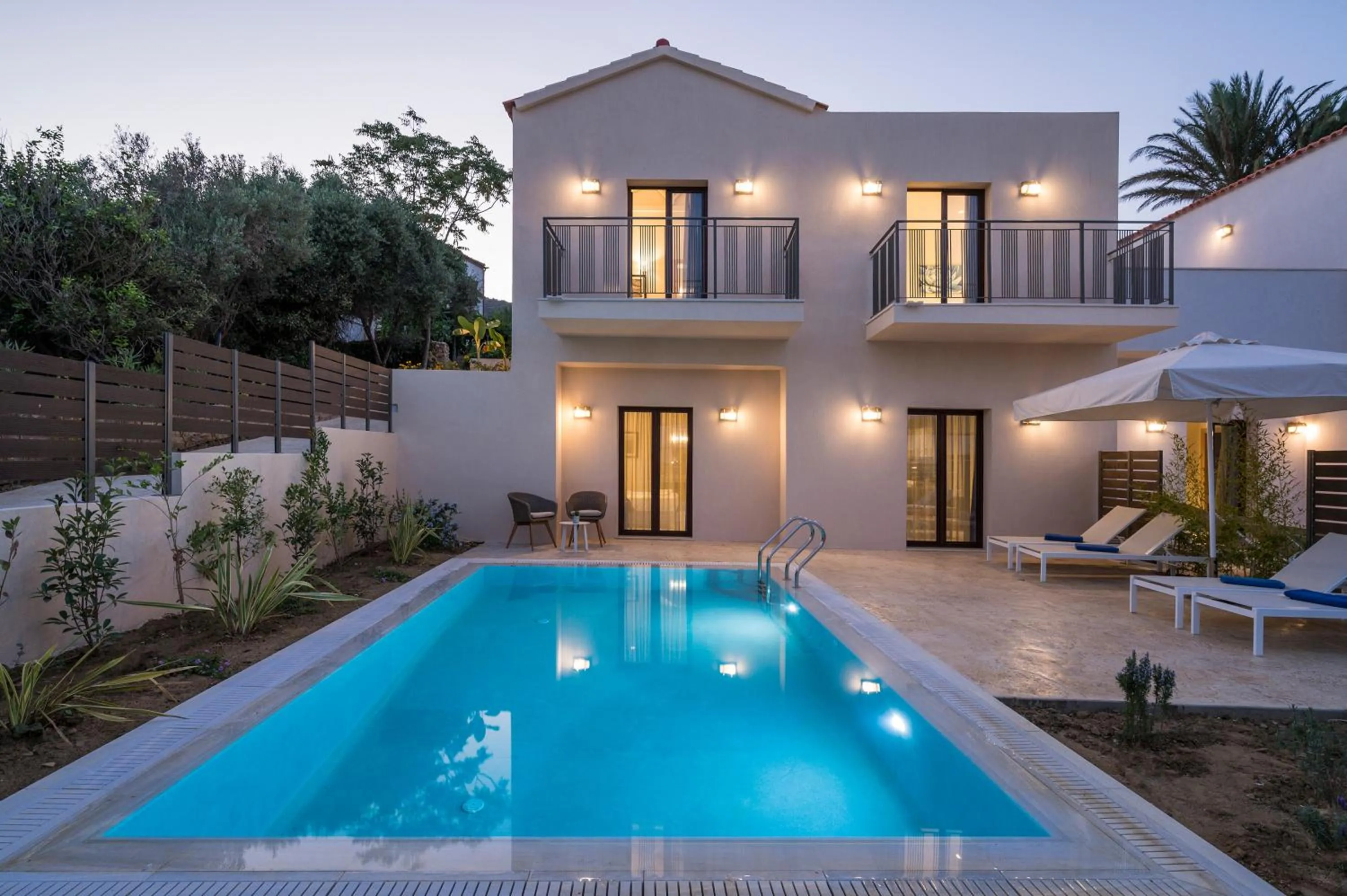 Garden in Spilia Village Hotel & Villas