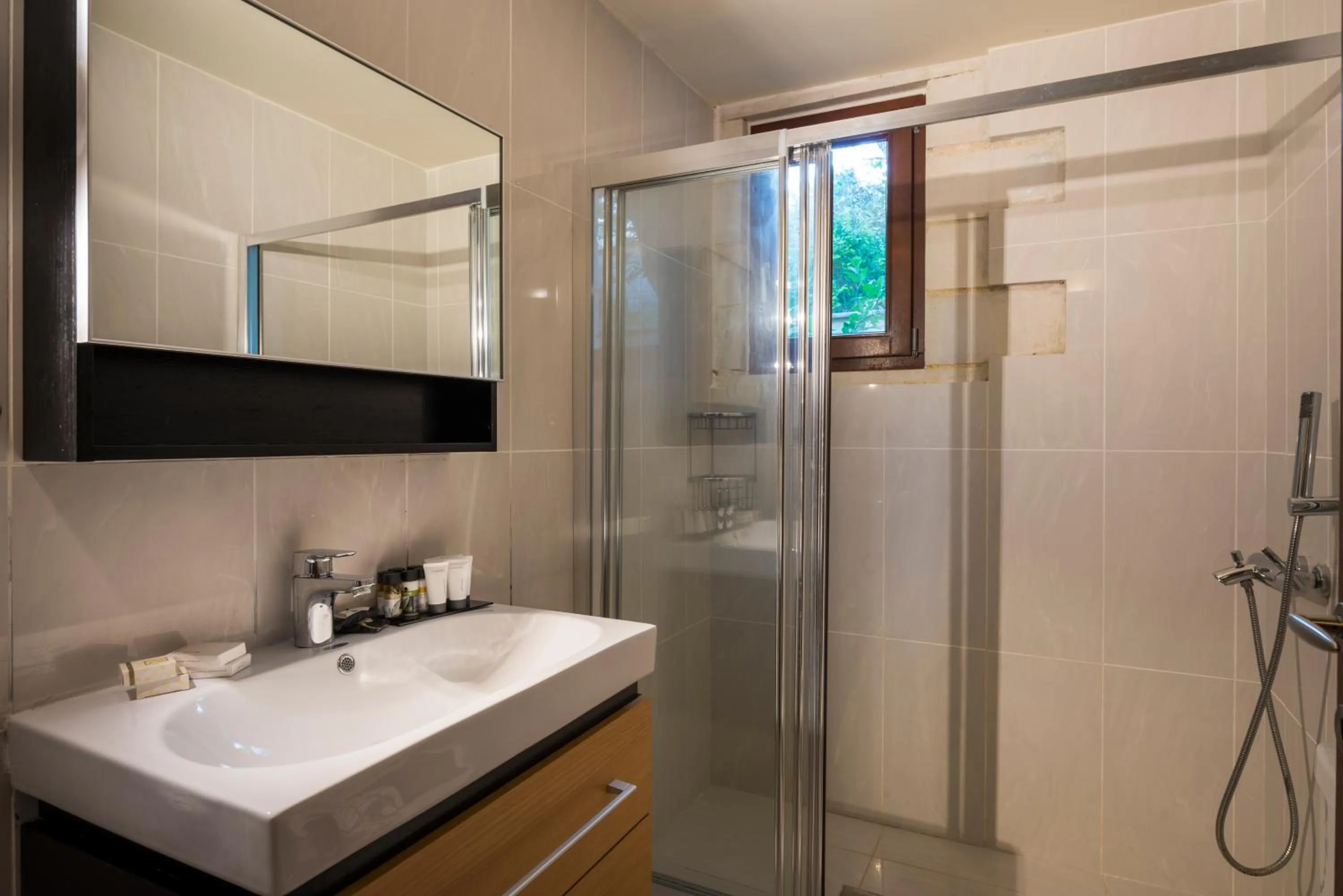 Bathroom in Spilia Village Hotel & Villas