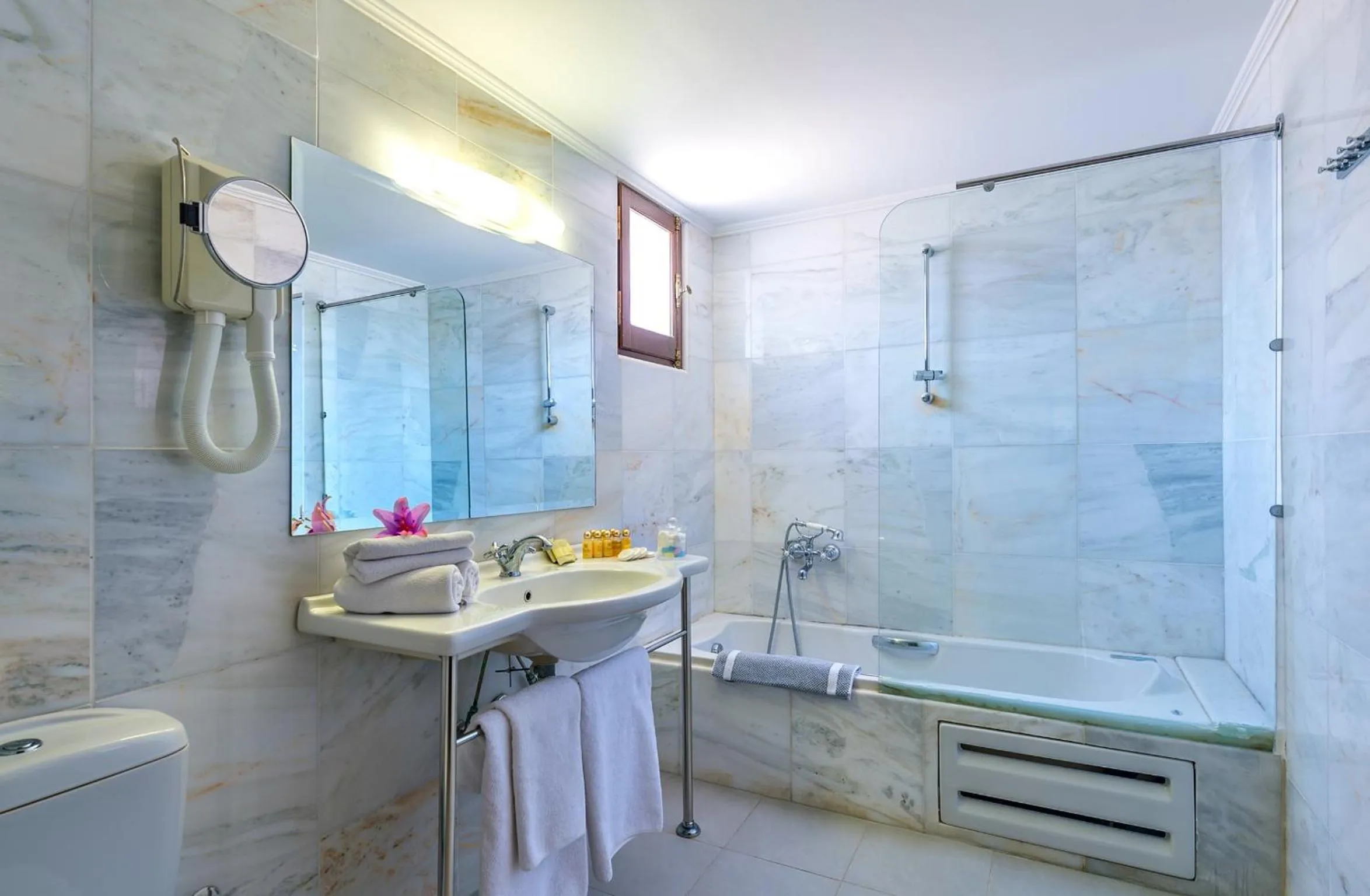Bathroom in Spilia Village Hotel & Villas