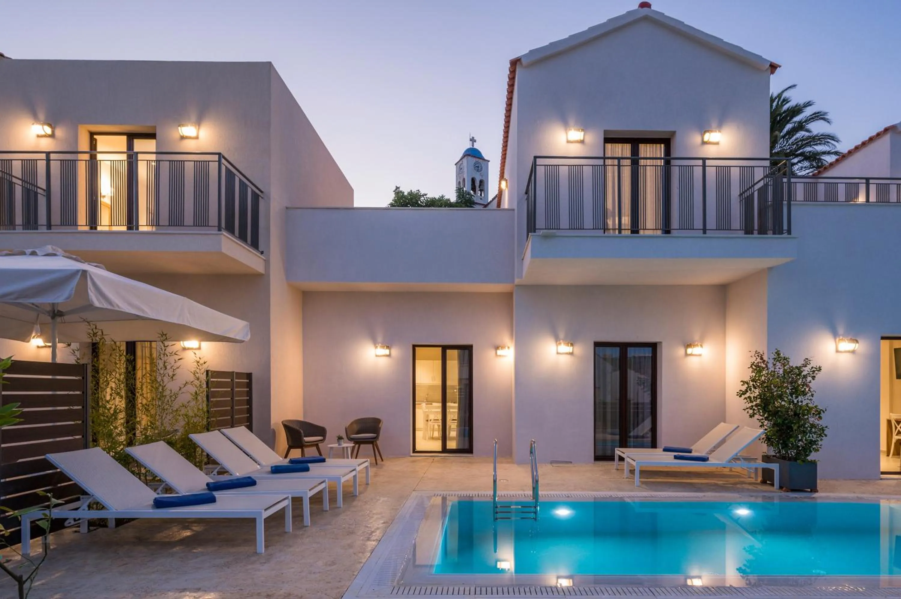 Patio in Spilia Village Hotel & Villas