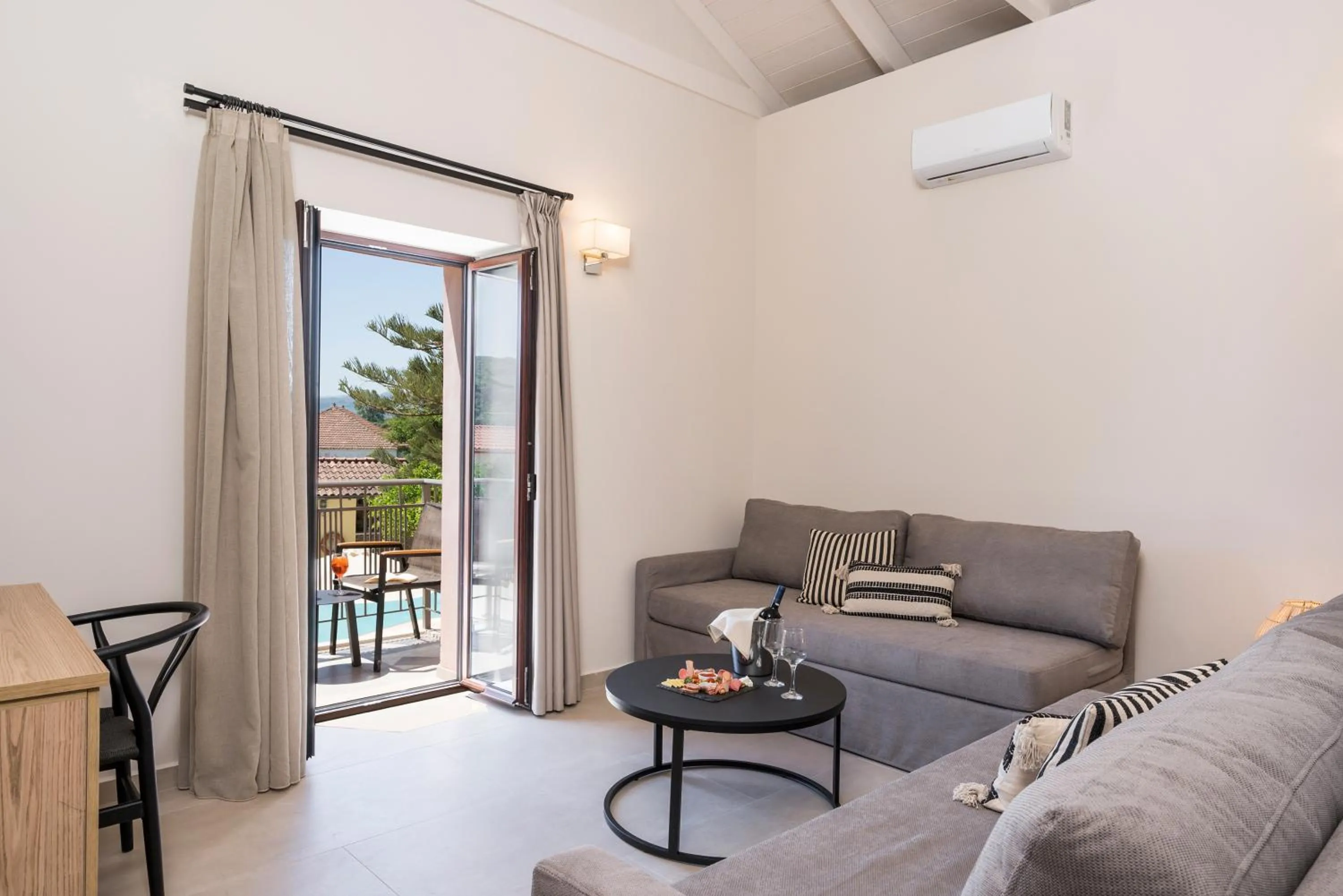 Living room in Spilia Village Hotel & Villas