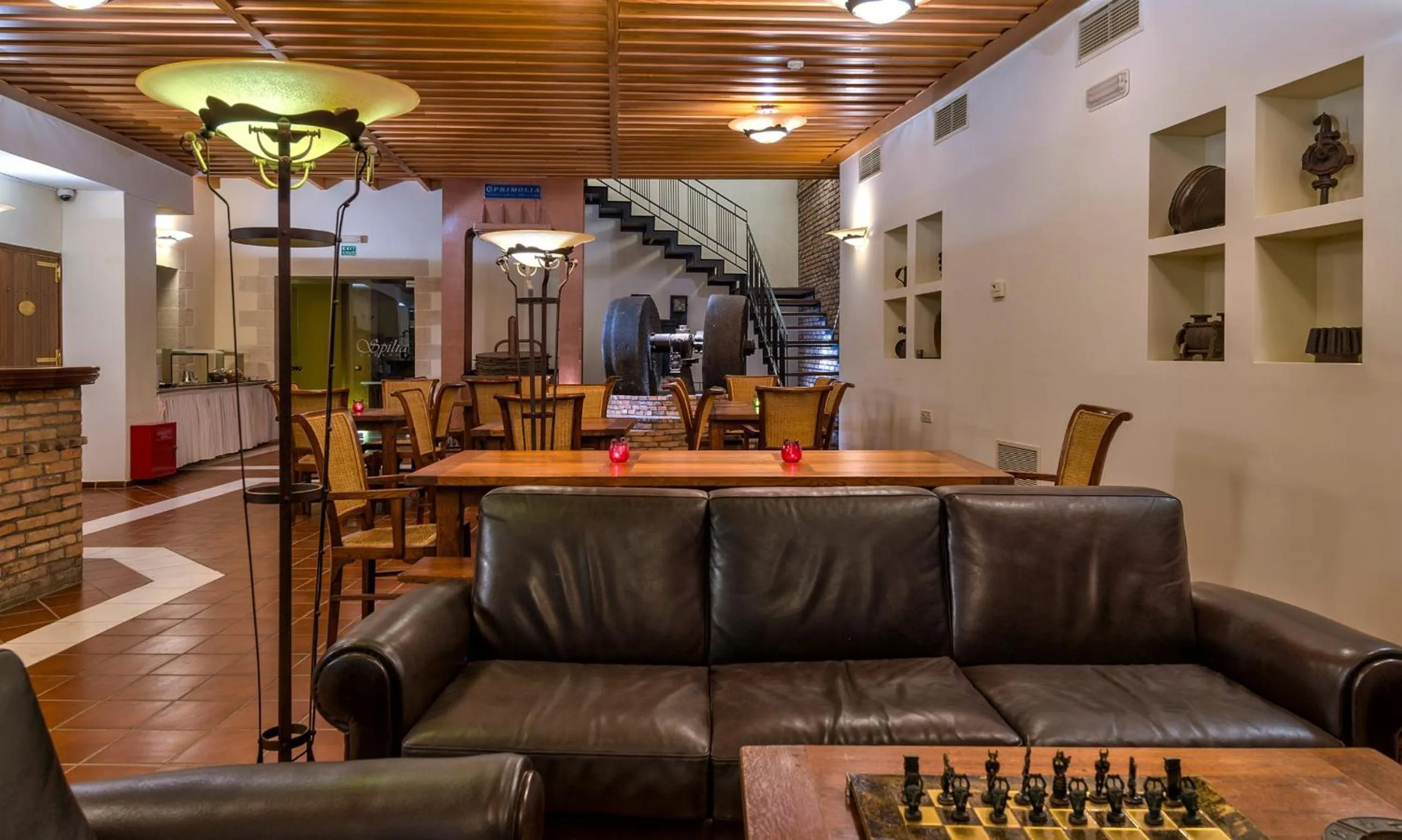 Lobby or reception in Spilia Village Hotel & Villas