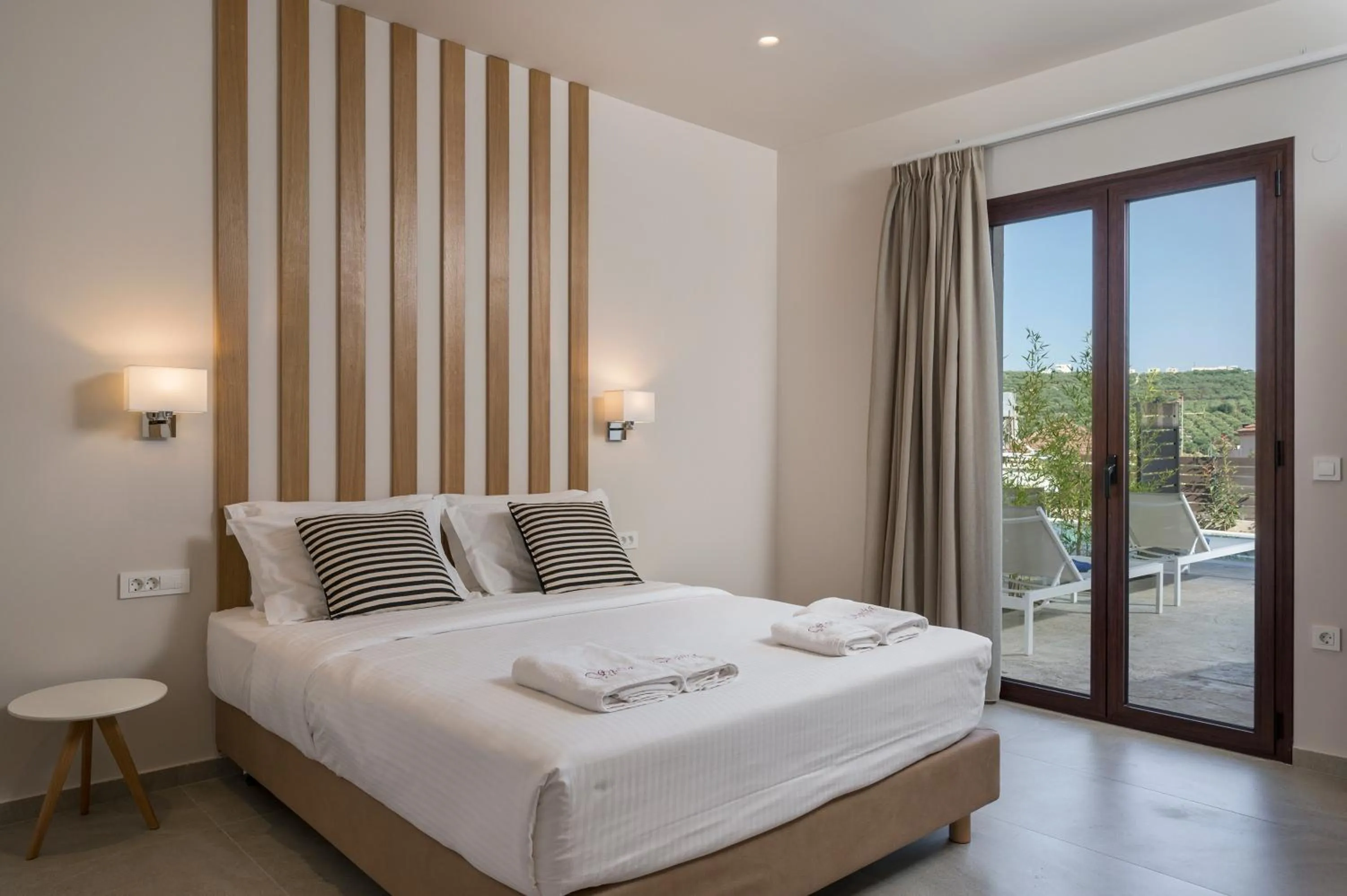 Bedroom, Bed in Spilia Village Hotel & Villas