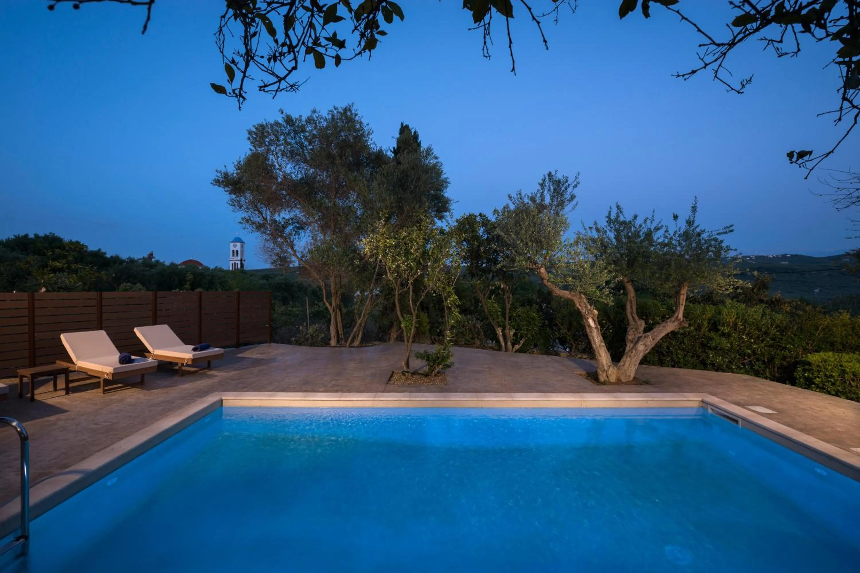 Garden in Spilia Village Hotel & Villas
