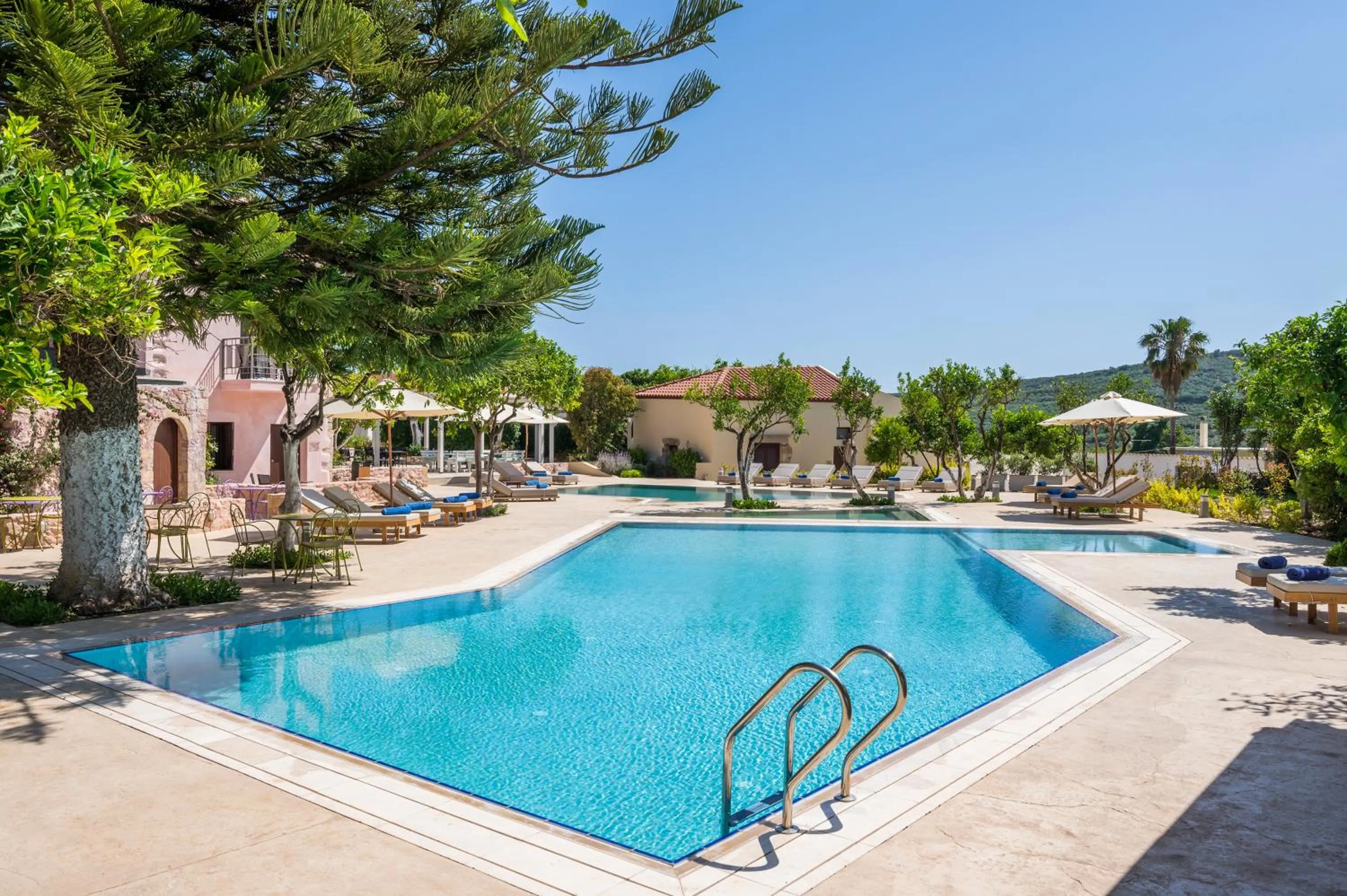 Swimming pool in Spilia Village Hotel & Villas