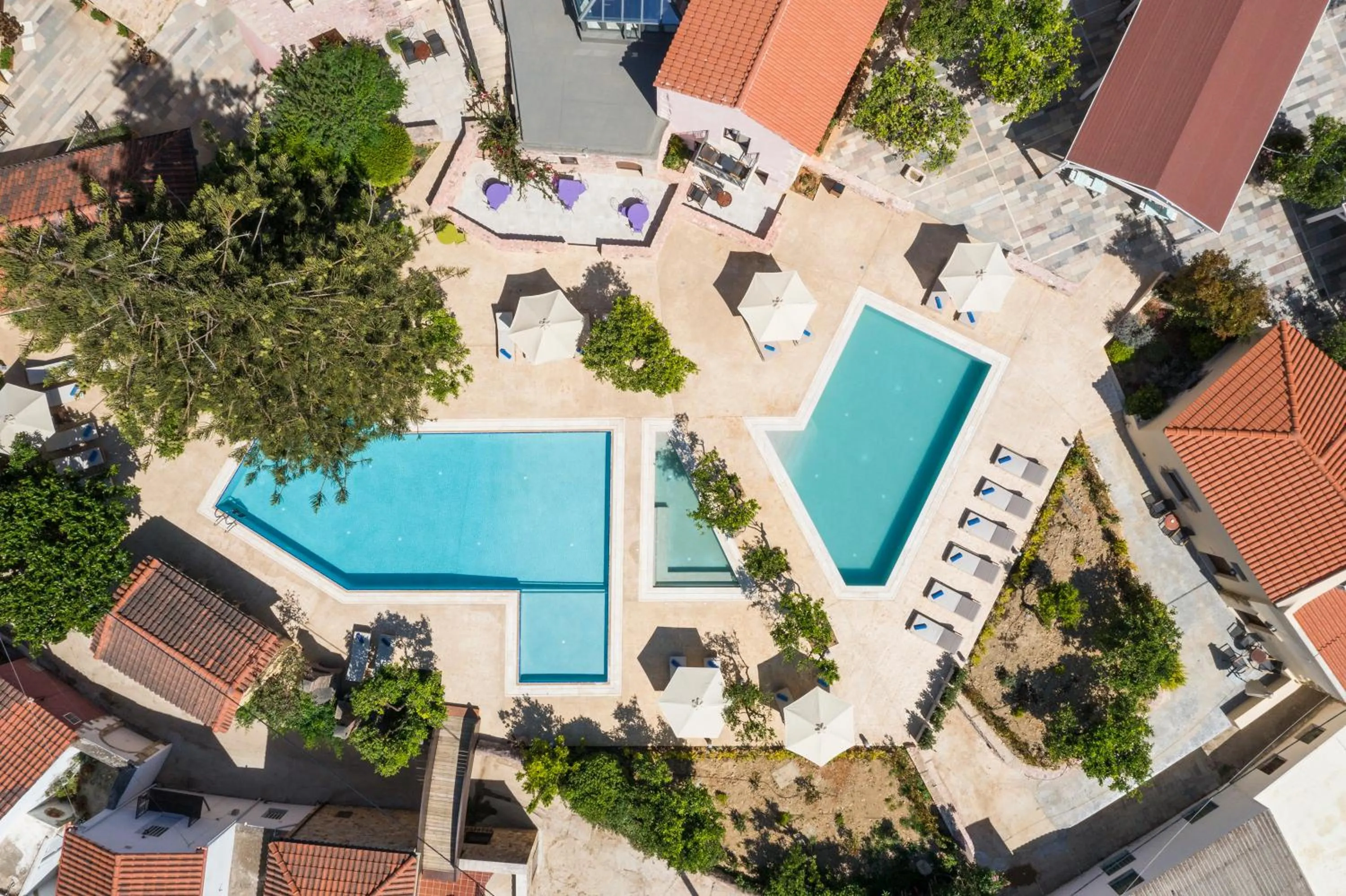 Swimming pool in Spilia Village Hotel & Villas