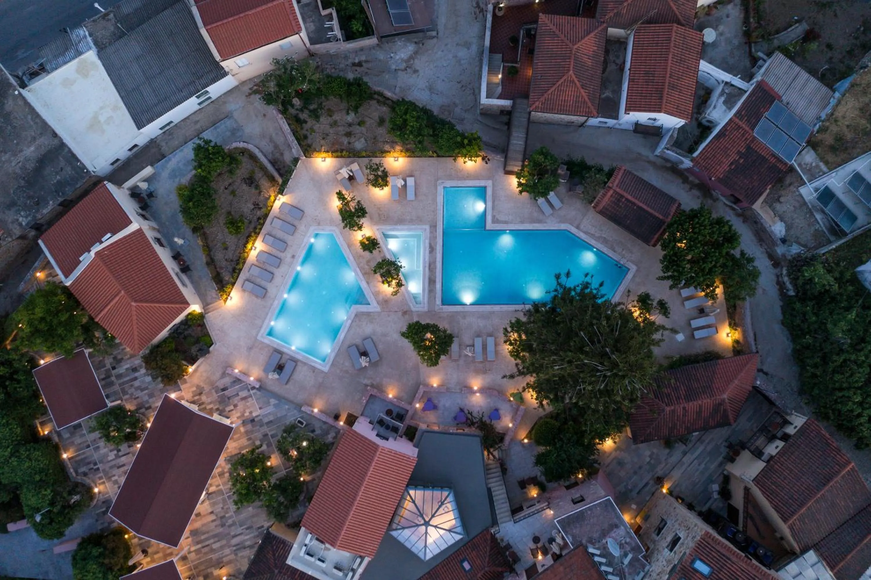 Swimming pool in Spilia Village Hotel & Villas