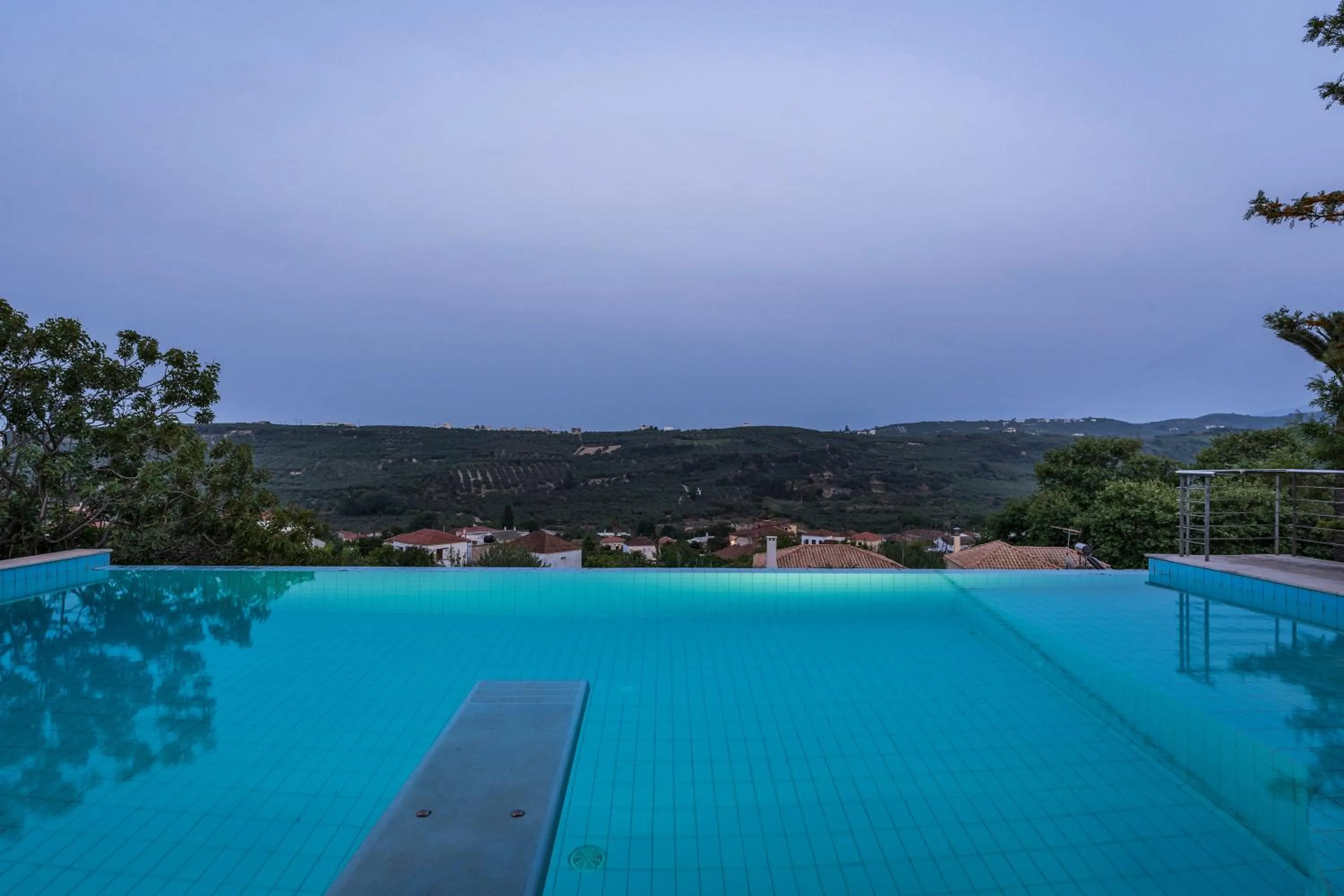 Pool view in Spilia Village Hotel & Villas