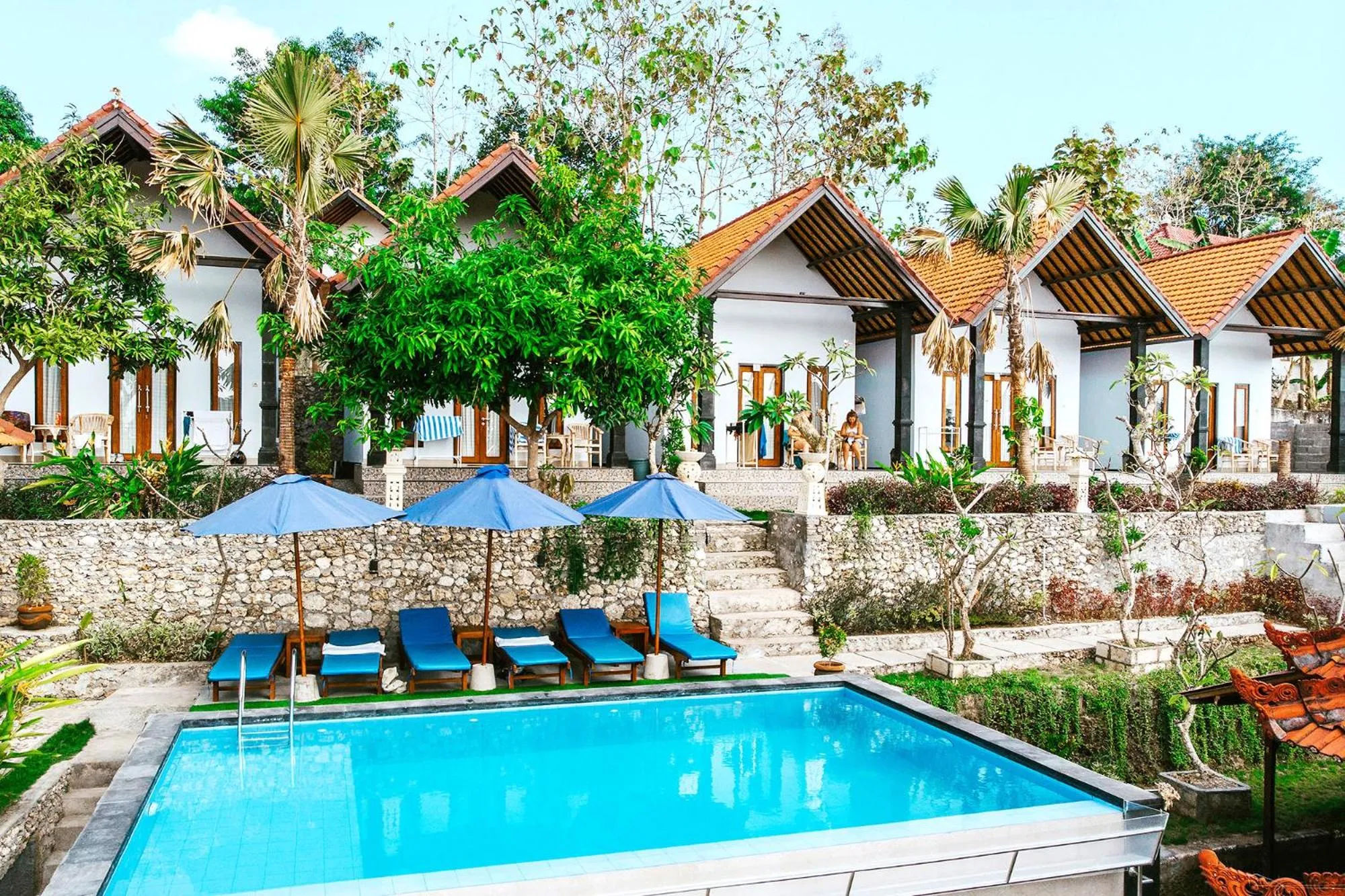 Property building in Lime Penida Cottages