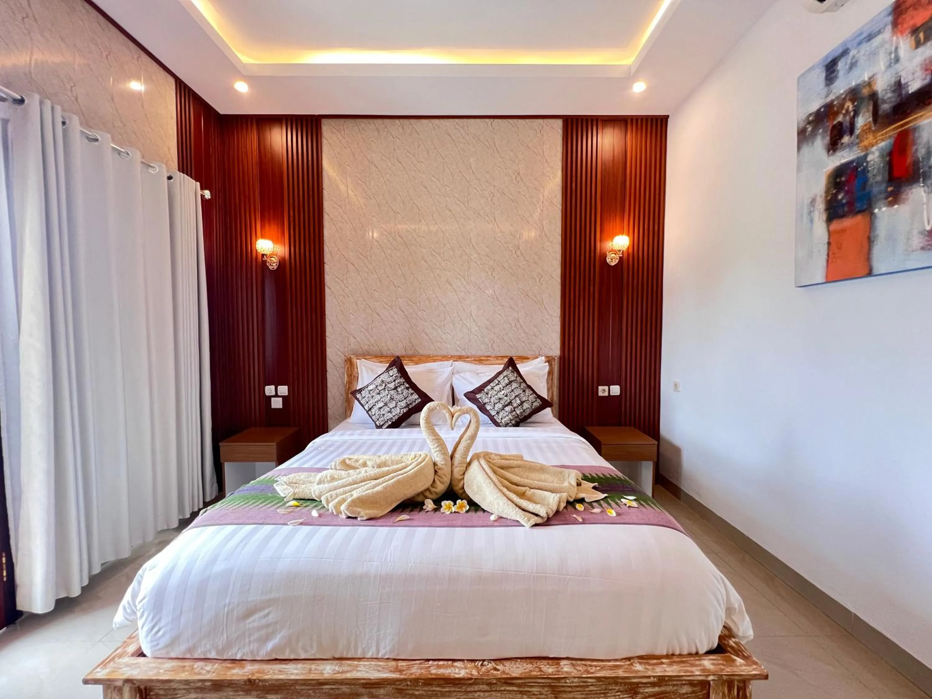 Bedroom, Bed in Lime Penida Cottages