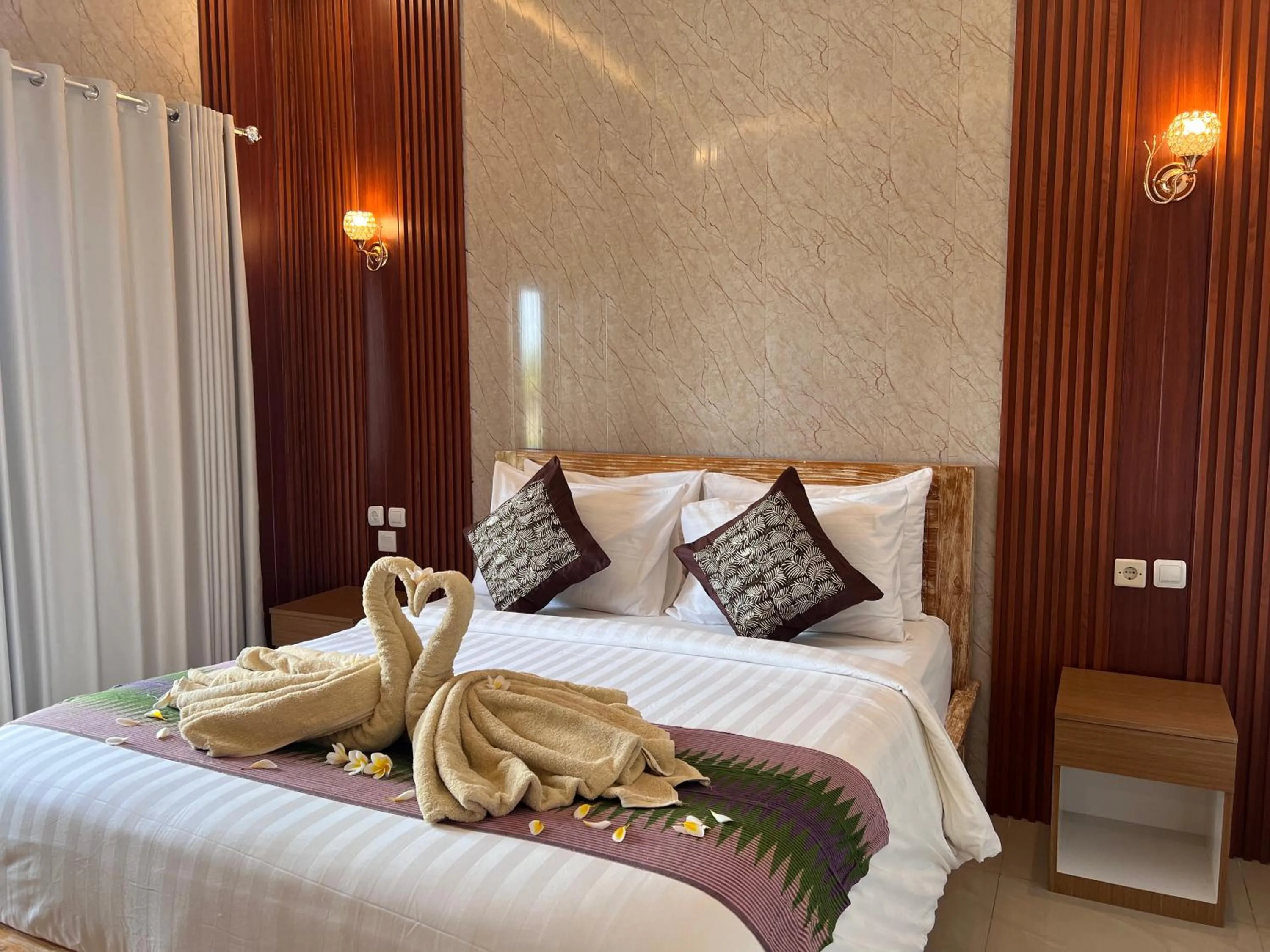 Bedroom, Bed in Lime Penida Cottages