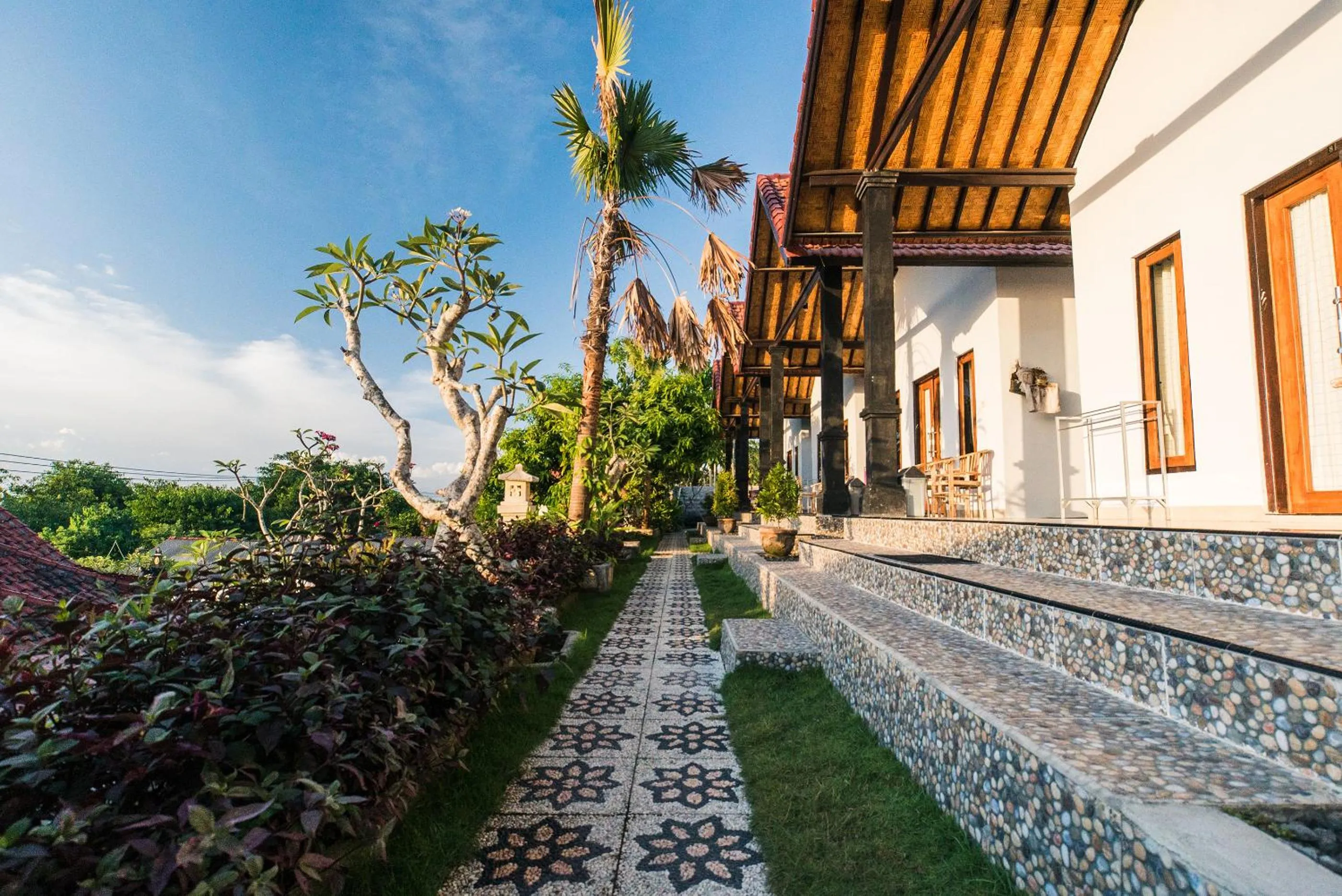 Property building in Lime Penida Cottages