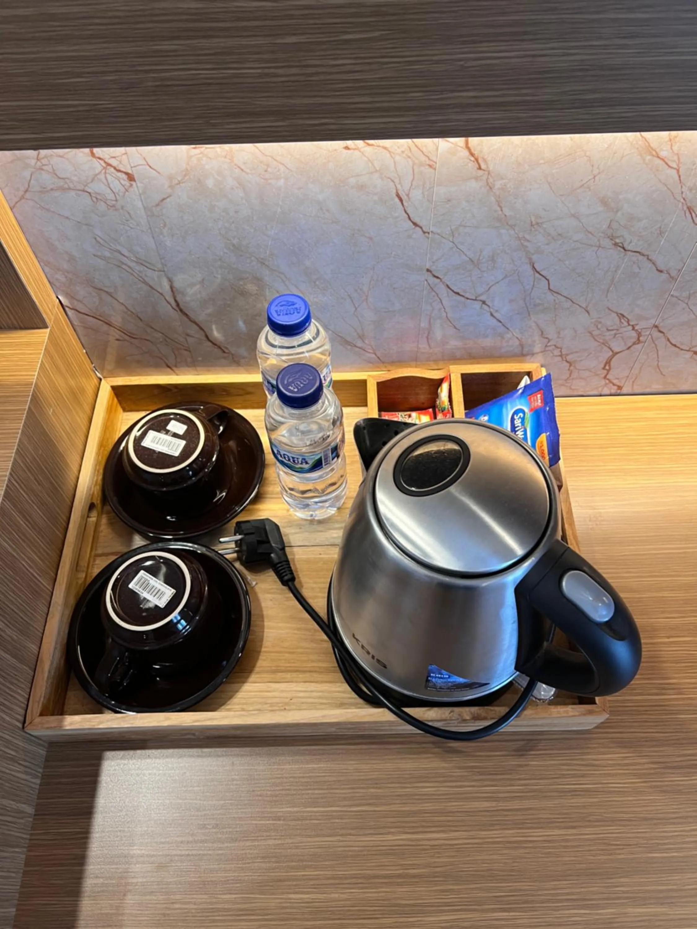 Coffee/tea facilities in Lime Penida Cottages