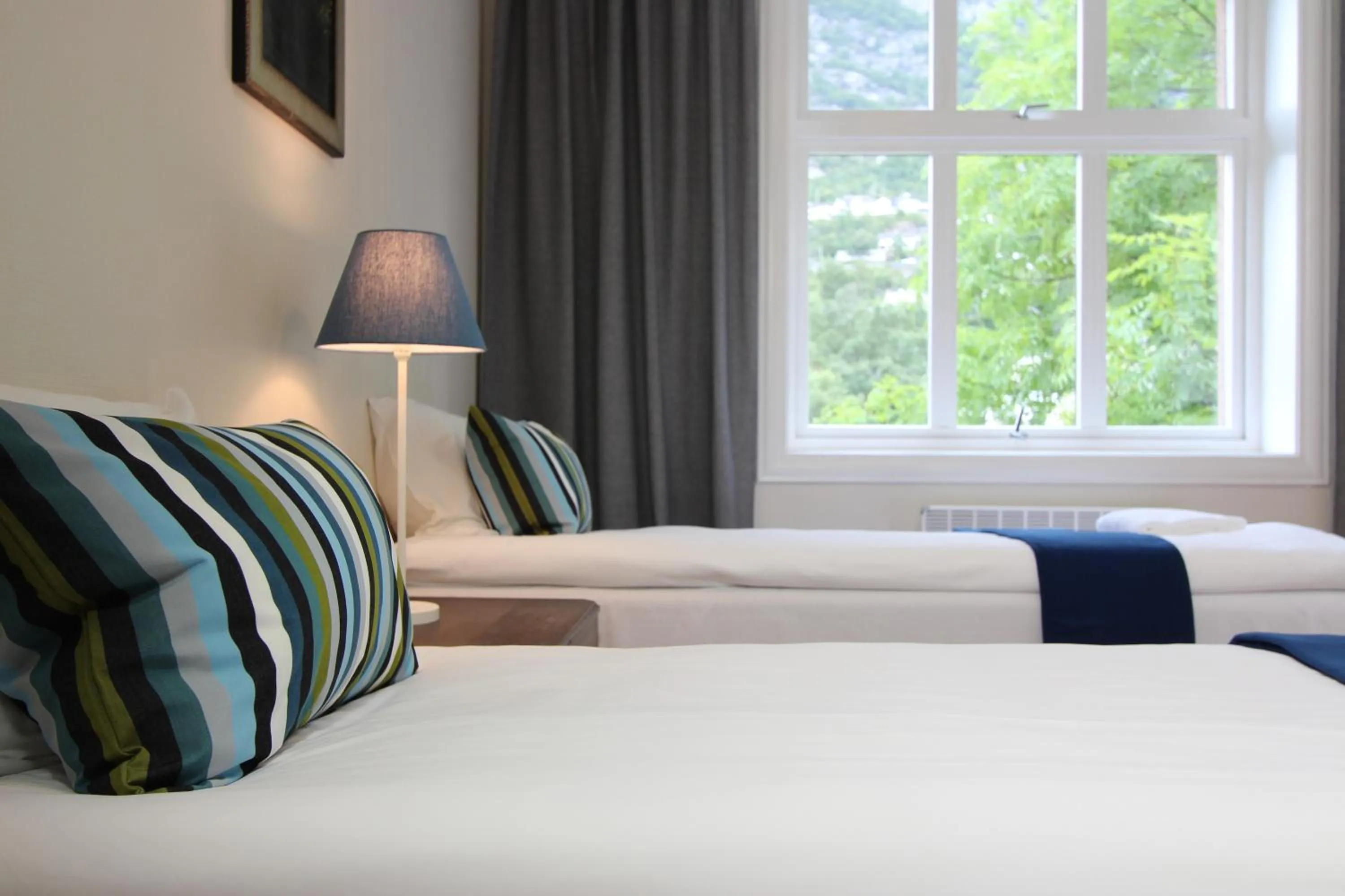 Decorative detail, Bed in Slottet Apartments