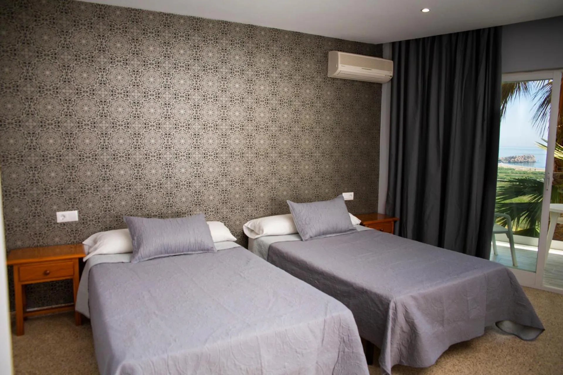 Bed in Hotel Salambina