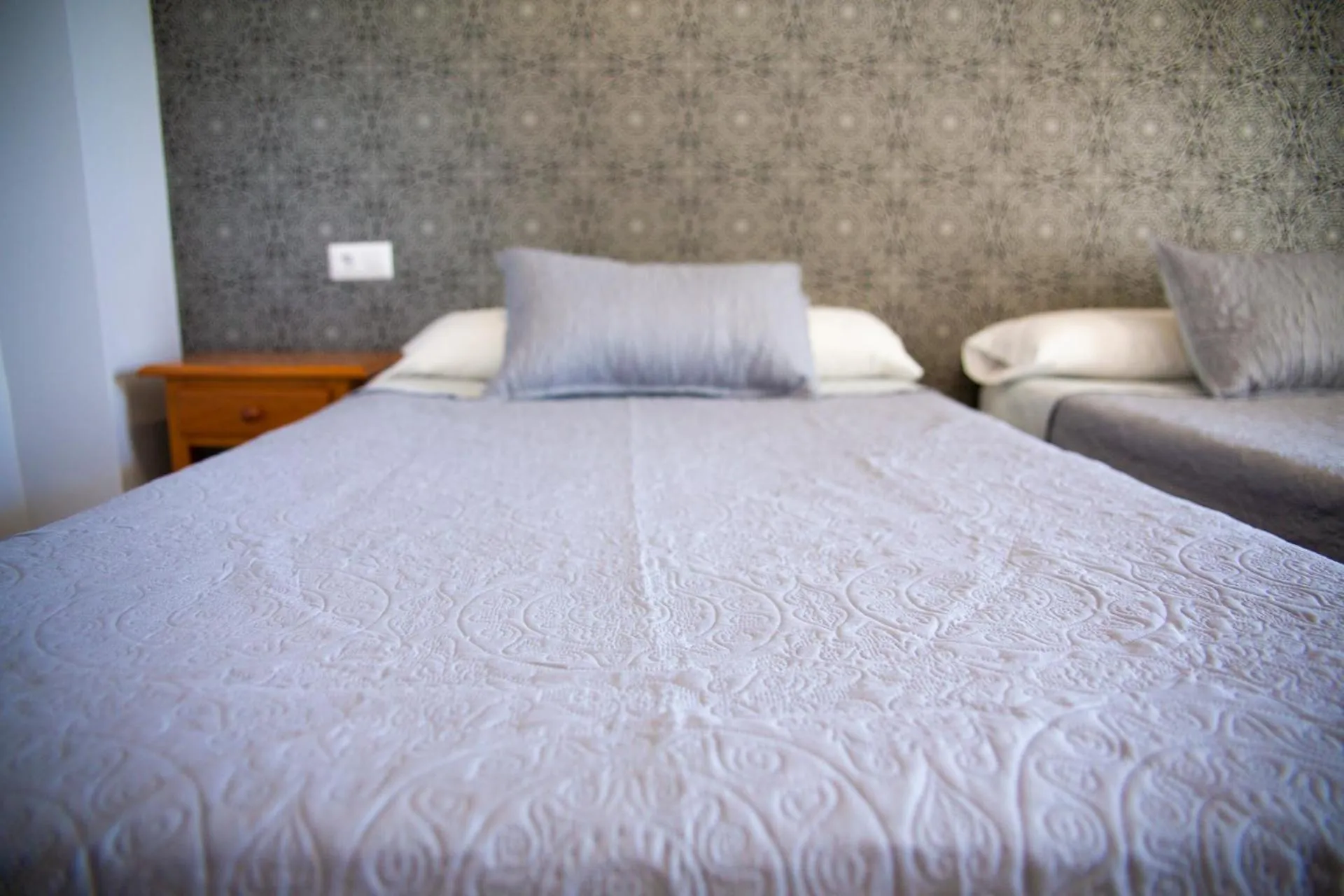 Bed in Hotel Salambina