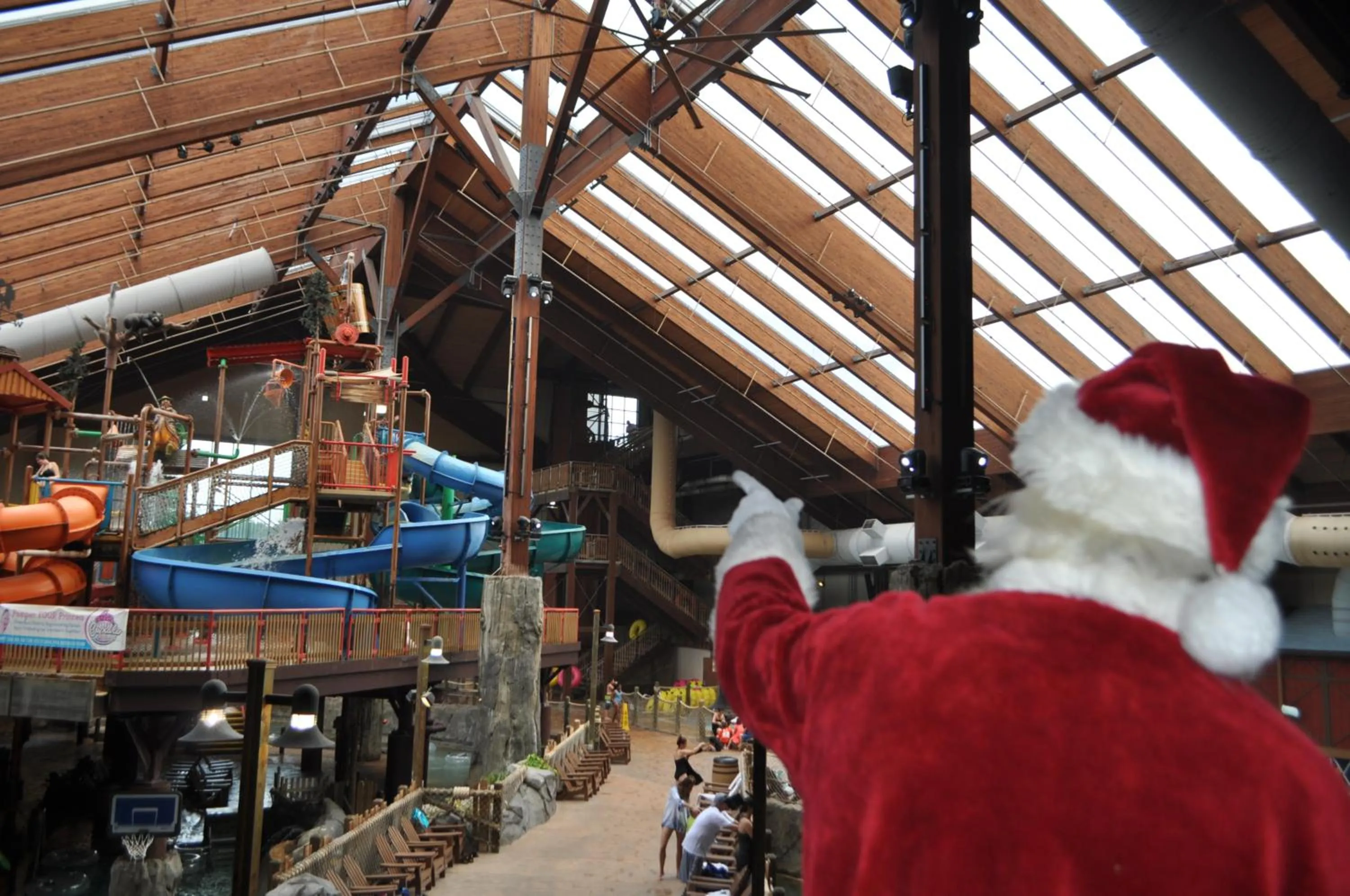 Aqua park in Six Flags Great Escape Lodge & Indoor Waterpark