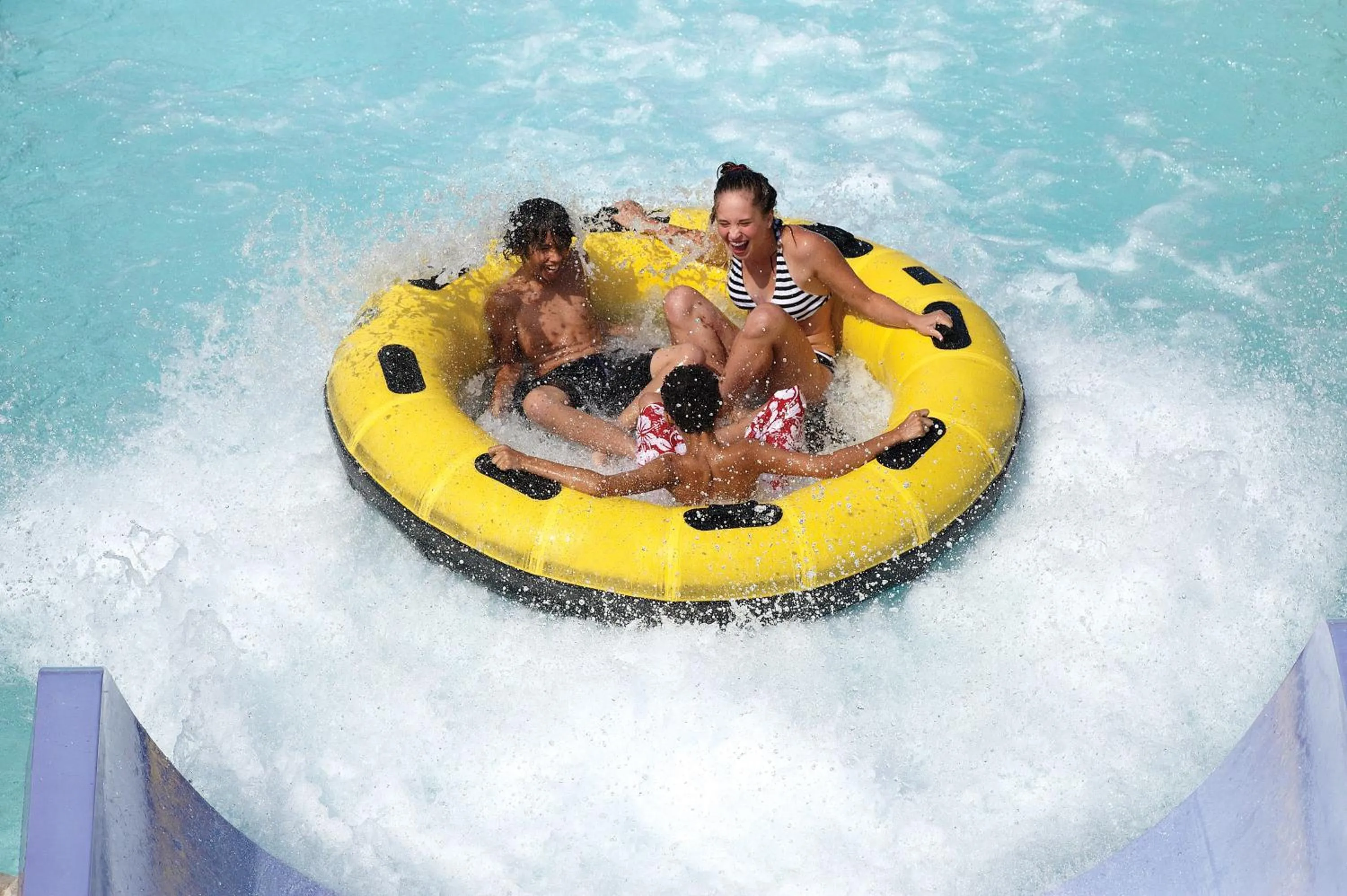 Aqua park in Six Flags Great Escape Lodge & Indoor Waterpark