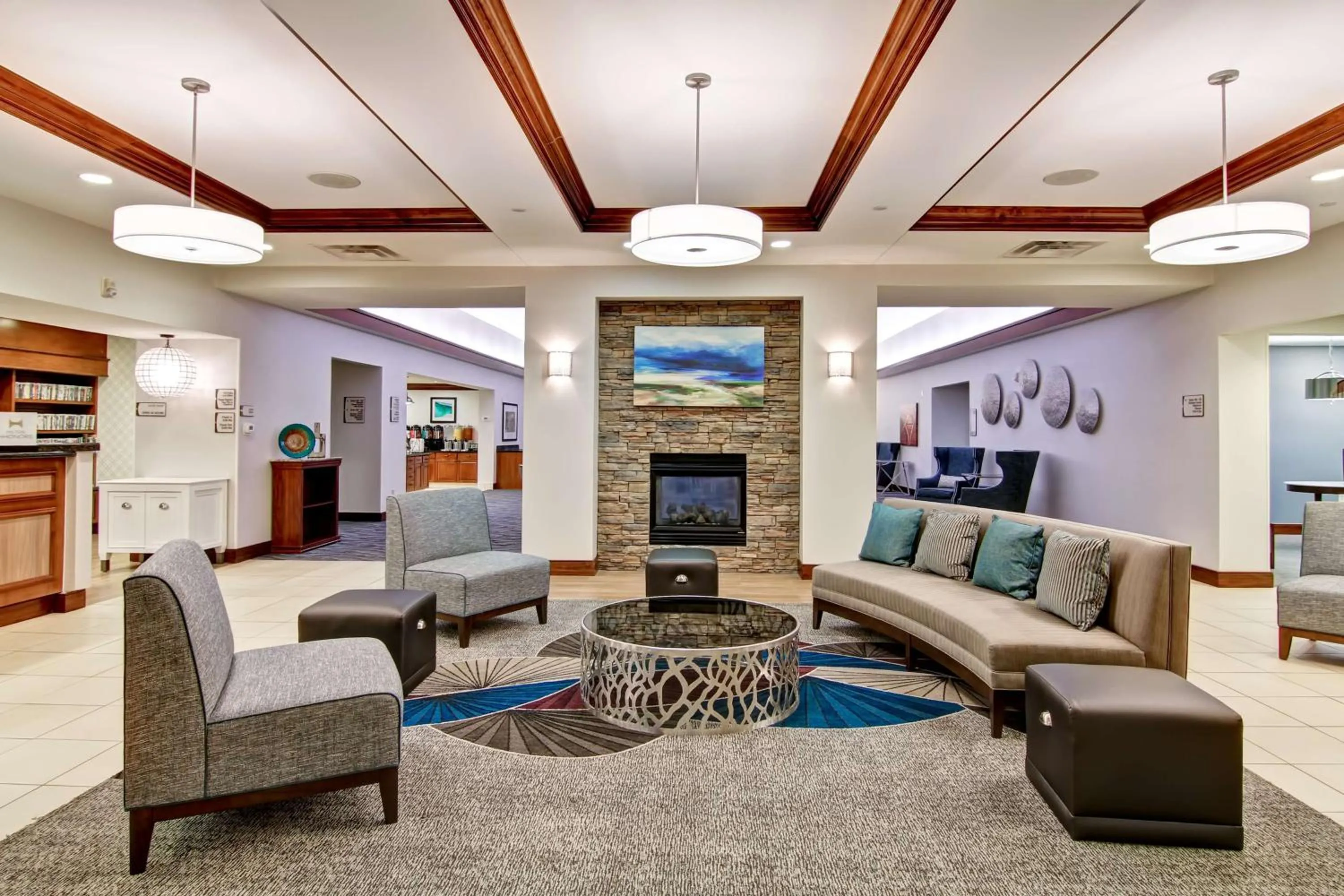 Lobby or reception in Homewood Suites by Hilton Bentonville-Rogers