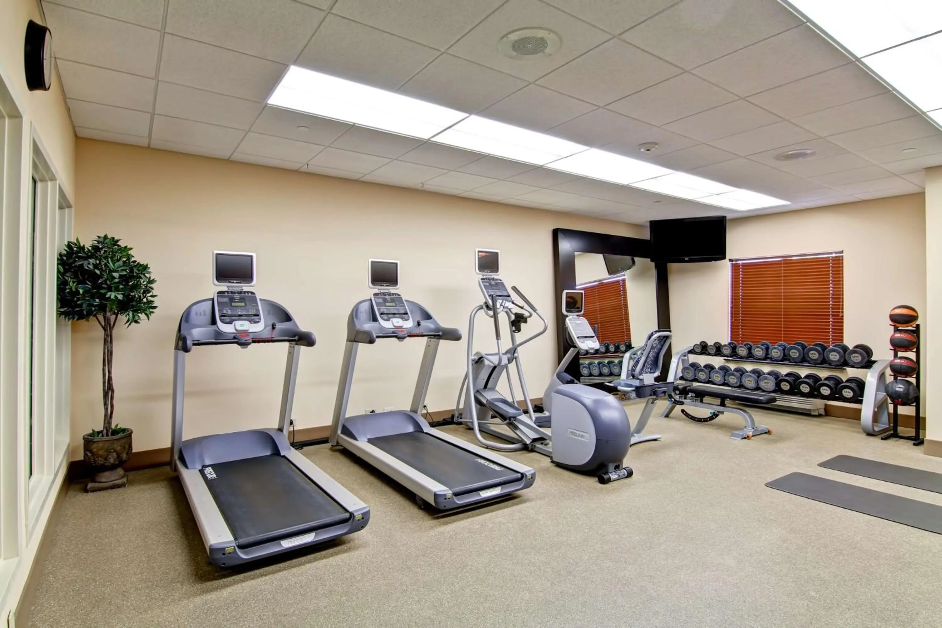 Fitness centre/facilities in Homewood Suites by Hilton Bentonville-Rogers