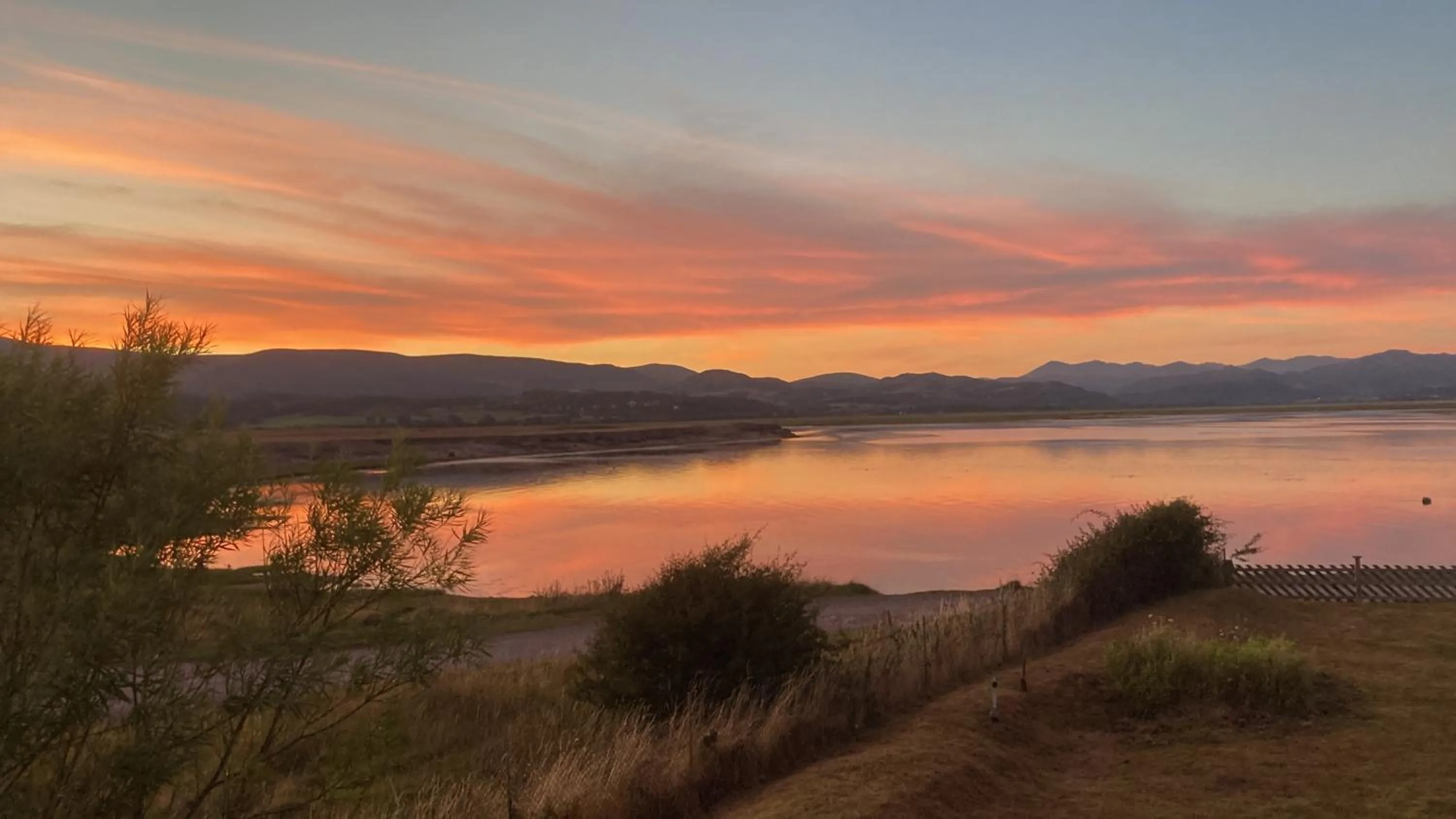 Sunset in HH Accommodation