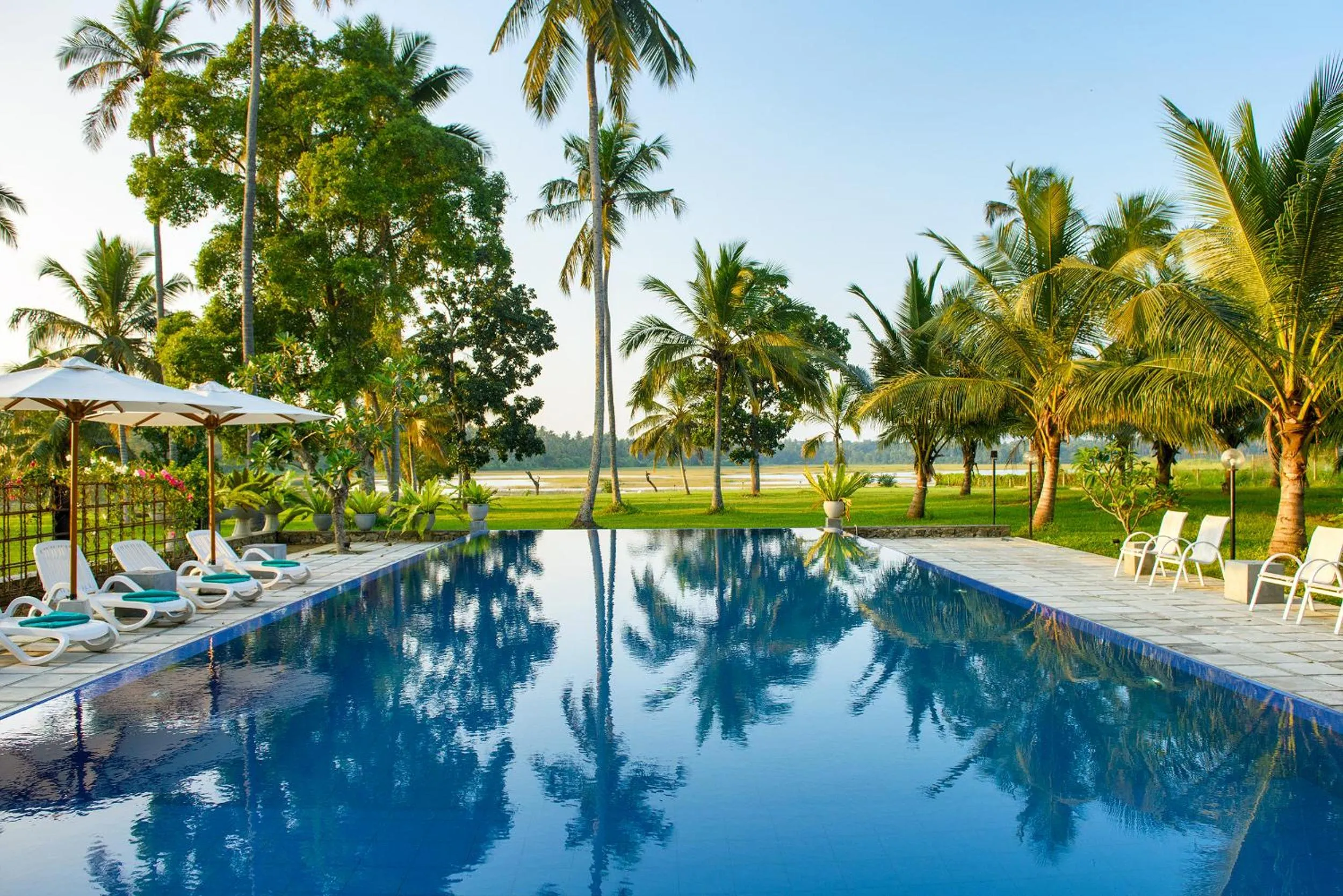 Swimming pool in The Notary's House