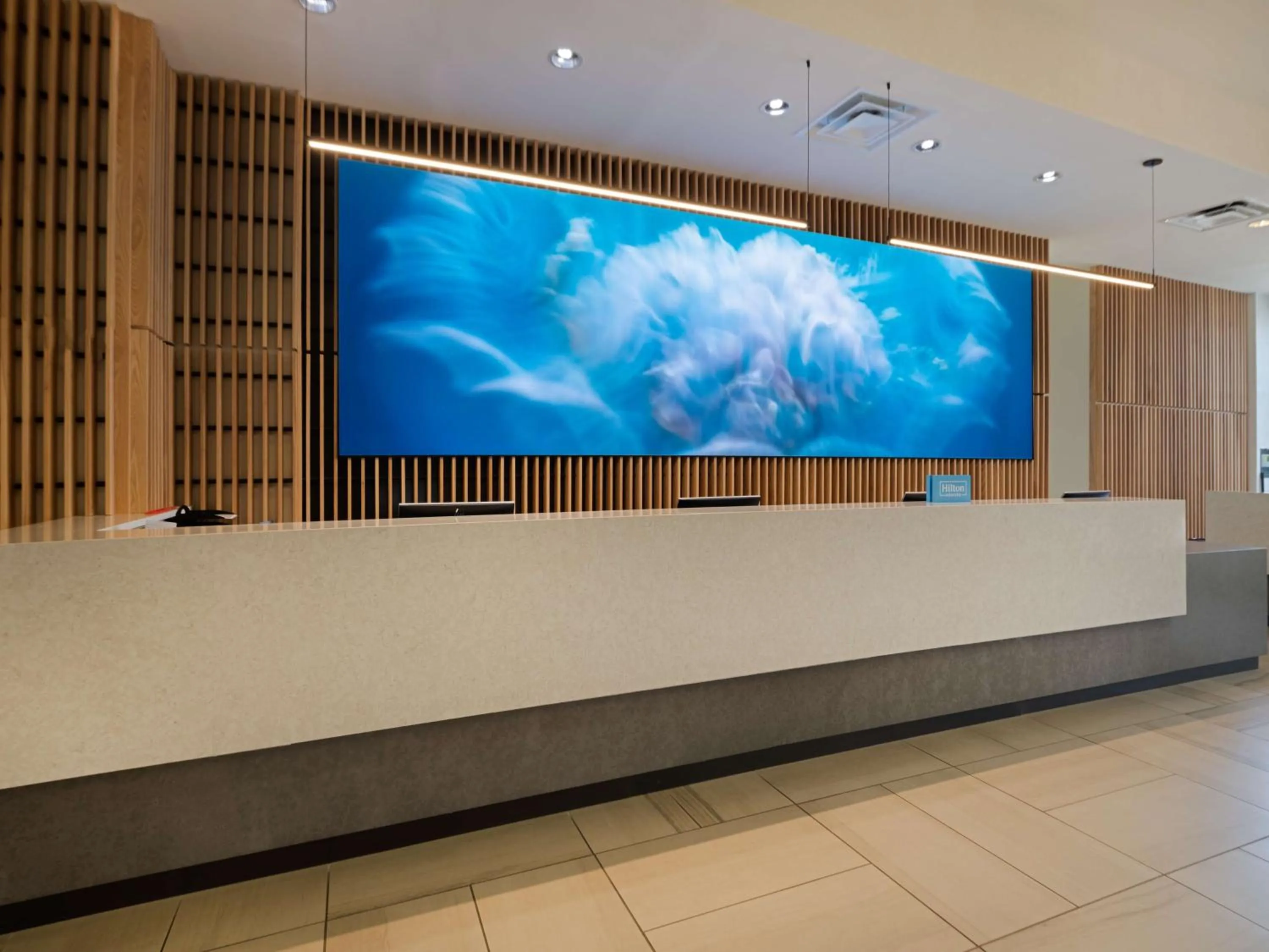 Lobby or reception in Hilton Pensacola Beach