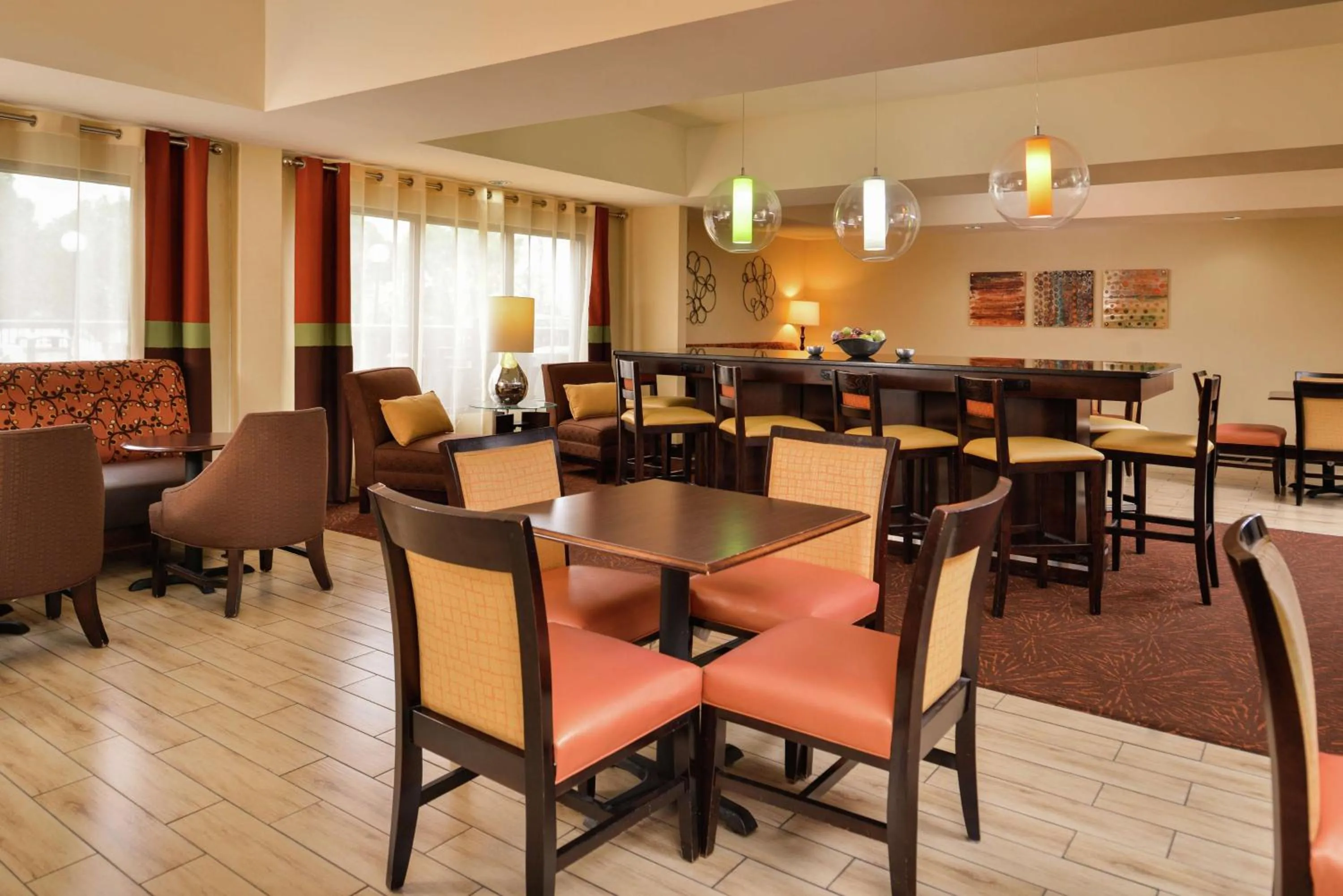 Lobby or reception in Hampton Inn Raleigh Clayton I-40 Garner