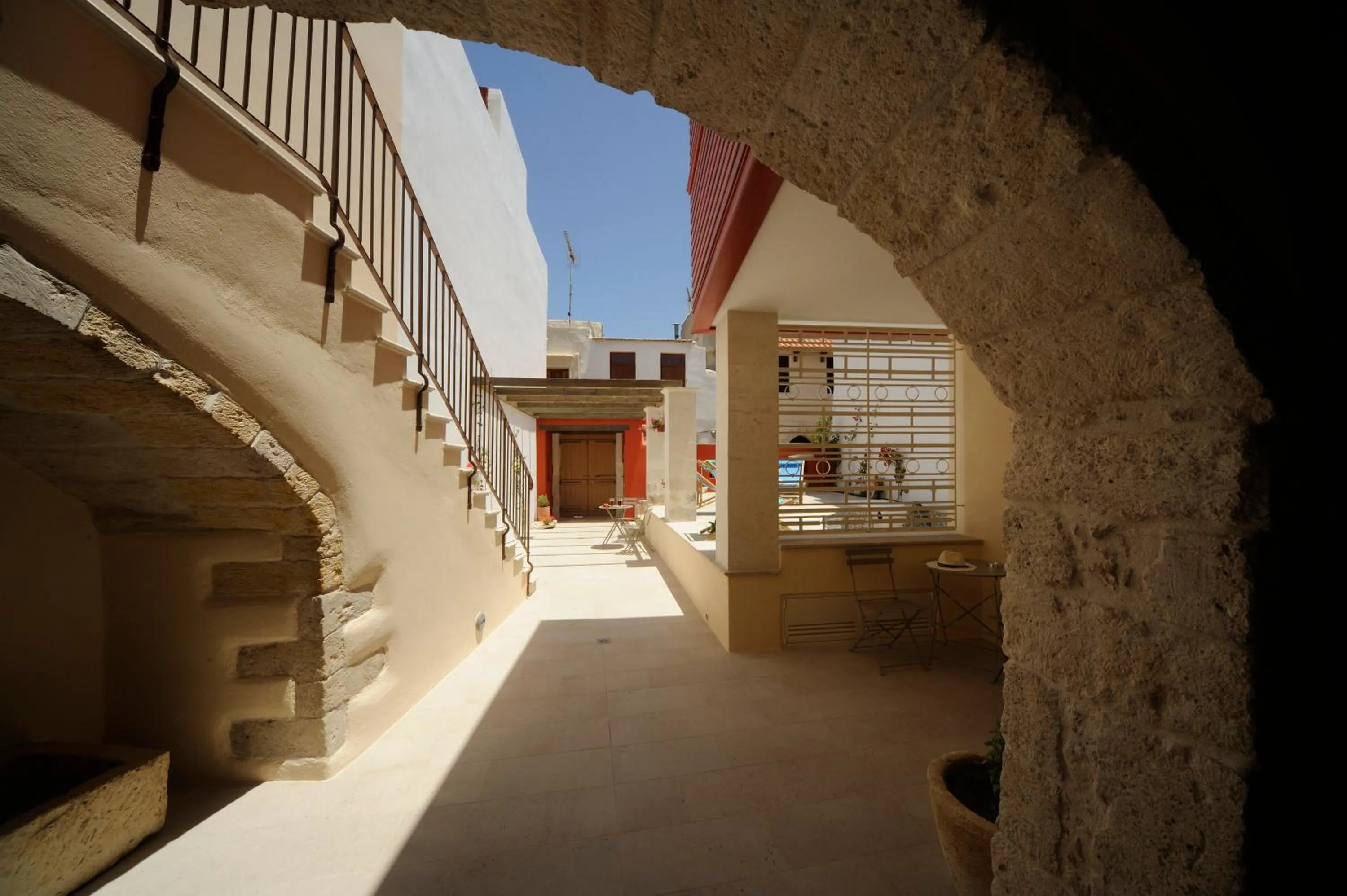 Patio in Veranda Rossa Suites