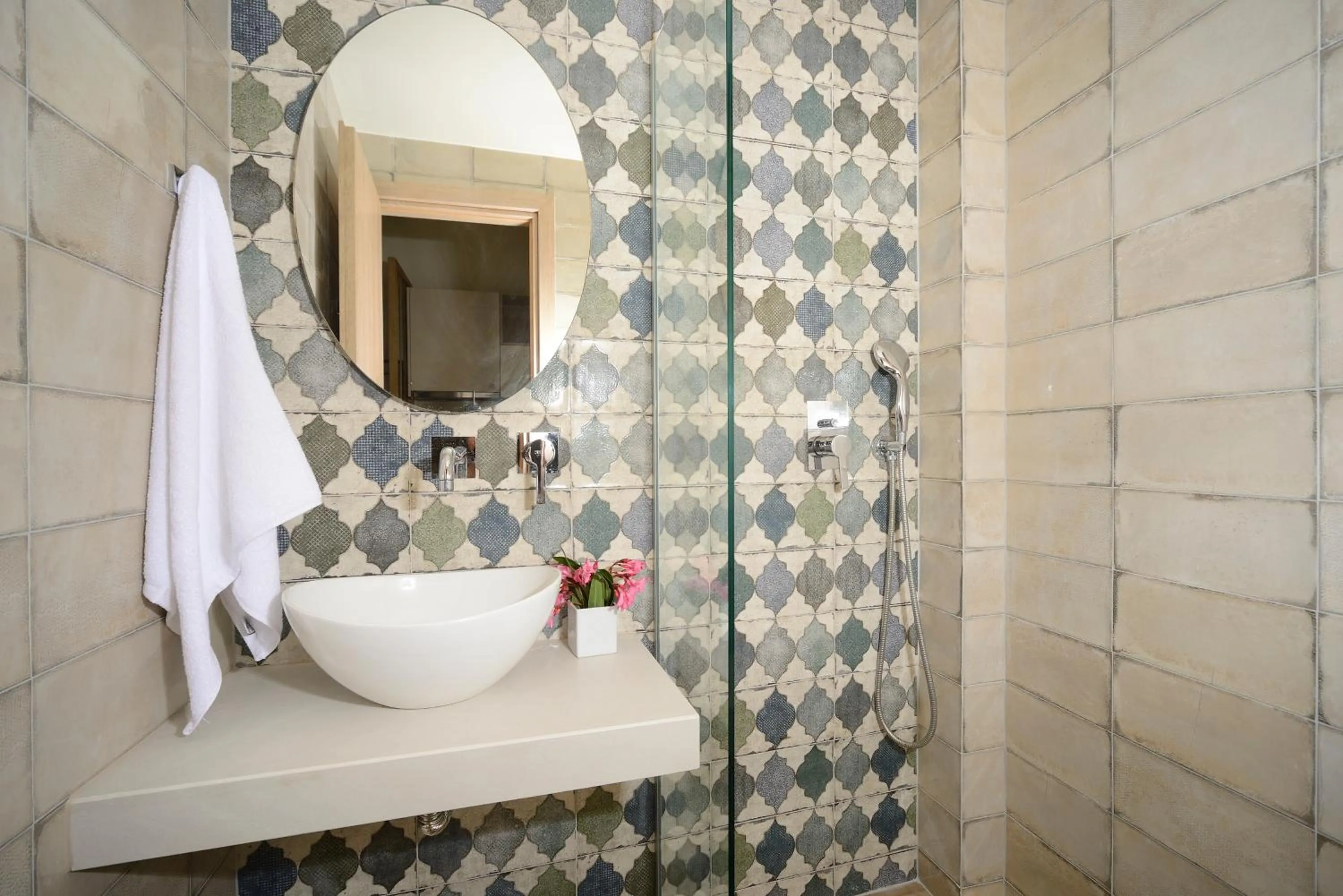 Toilet in Veranda Rossa Suites