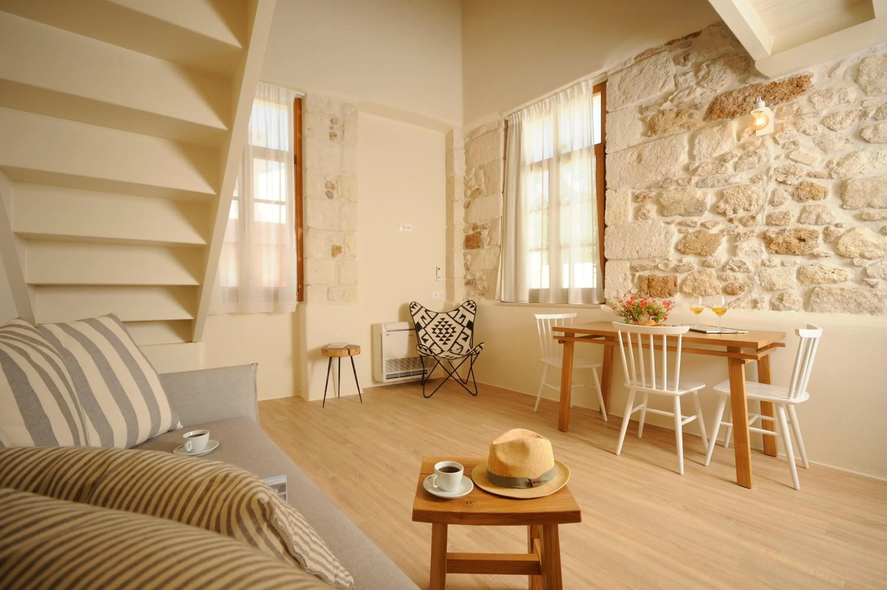 Living room in Veranda Rossa Suites