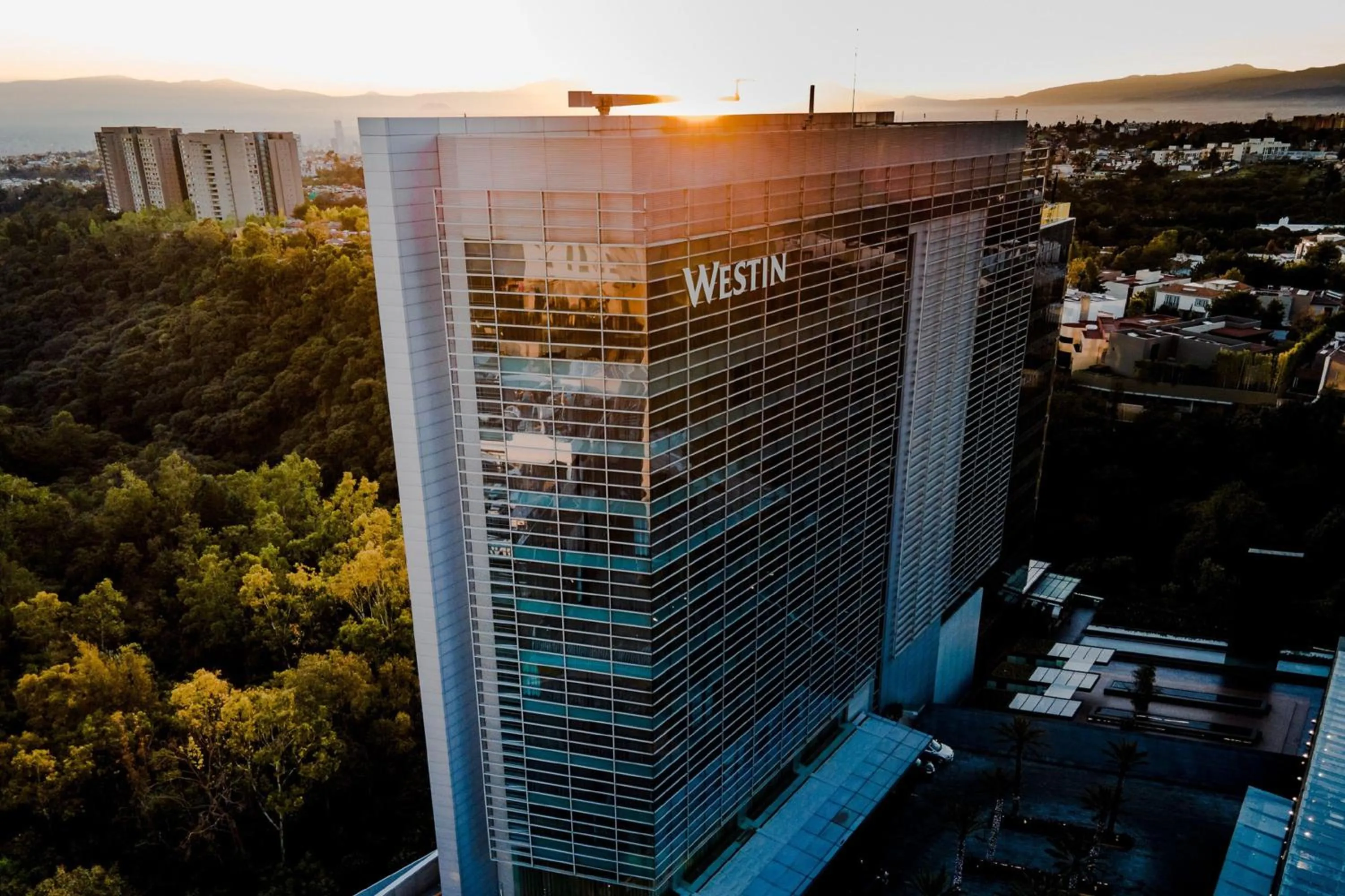 Property building in The Westin Santa Fe, Mexico City
