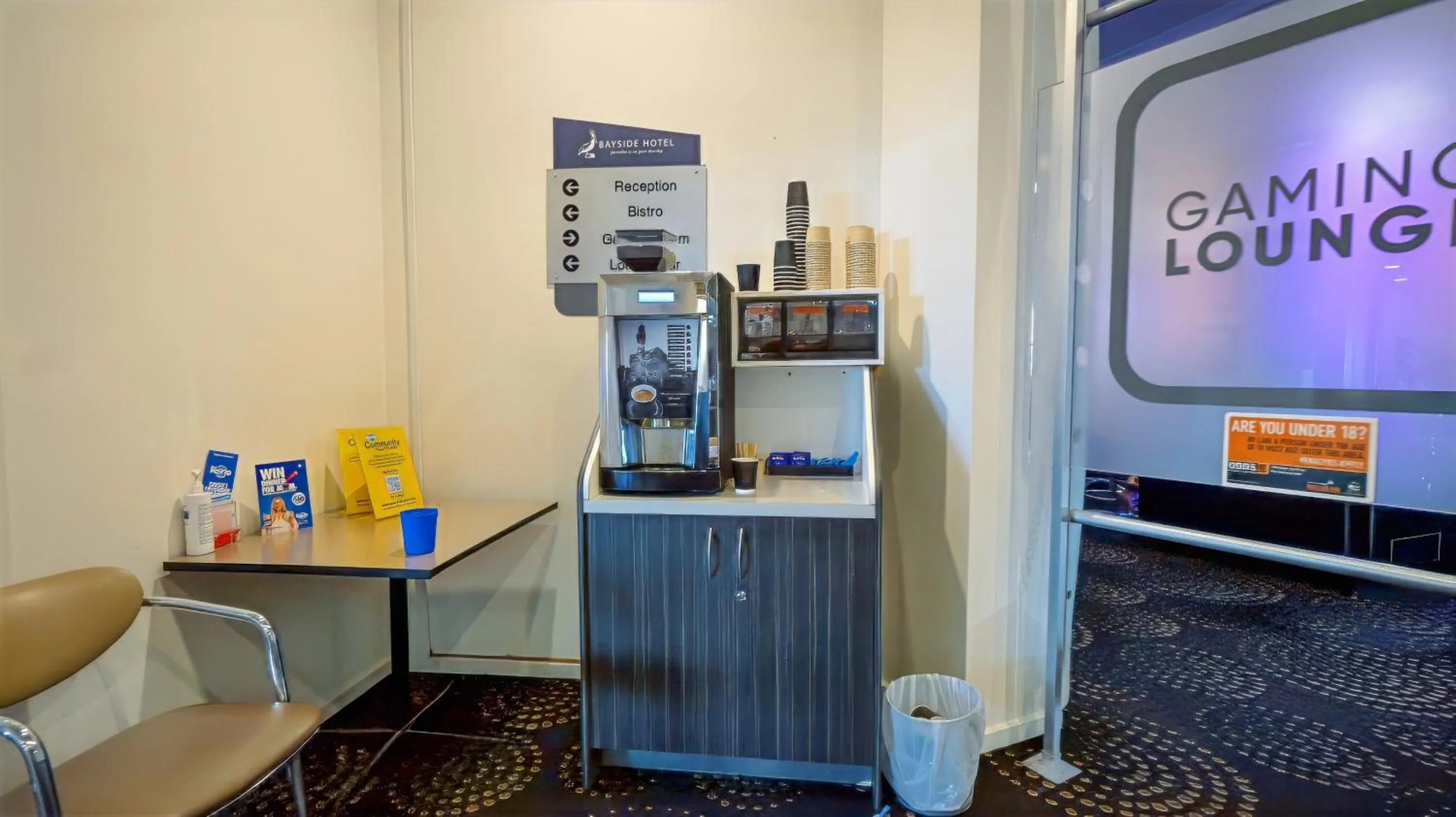 Coffee/tea facilities in Bayside Hotel